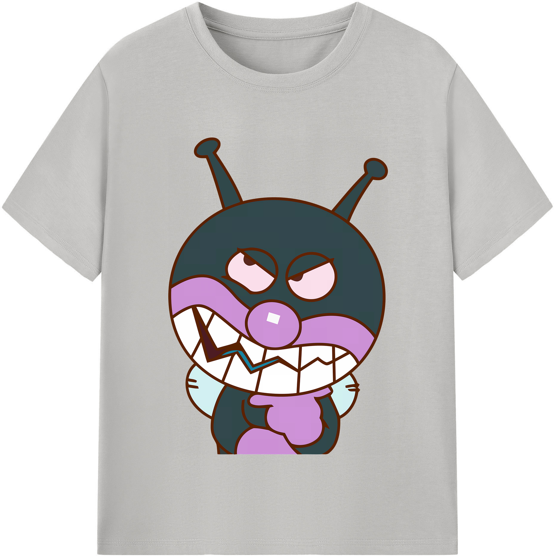 （画像用） アンパンマン Anpanman 綿100％半袖Tシャツ（フロントプリント）
