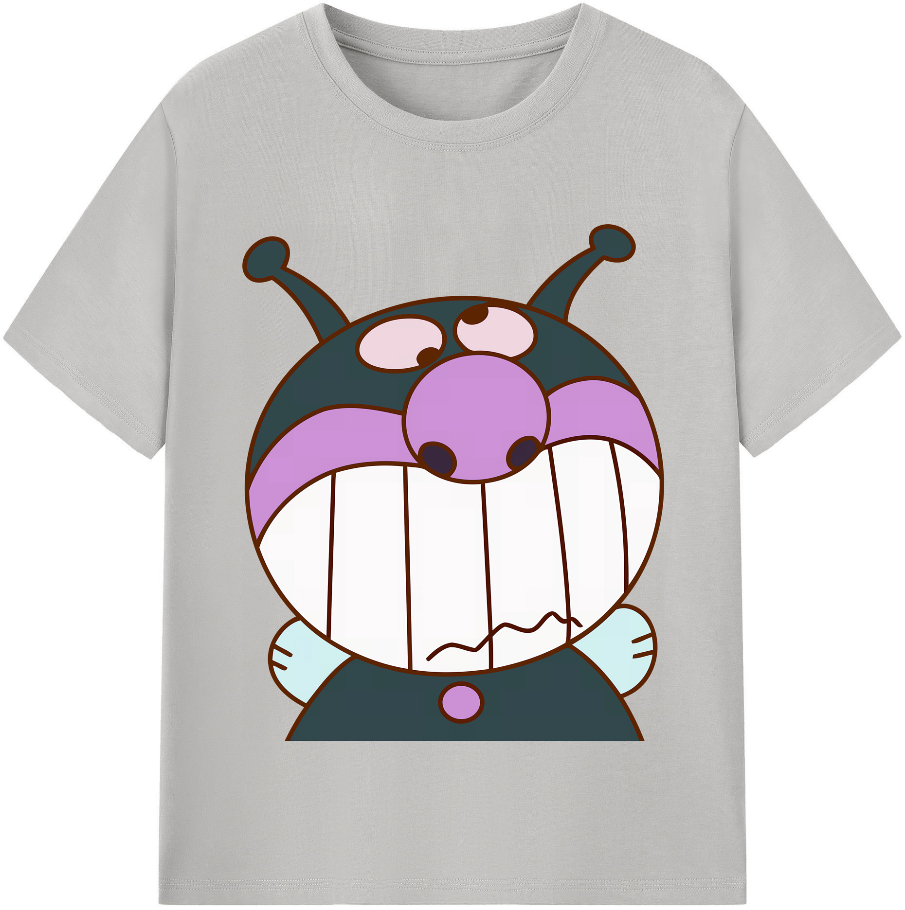（画像用） アンパンマン Anpanman 綿100％半袖Tシャツ（フロントプリント）