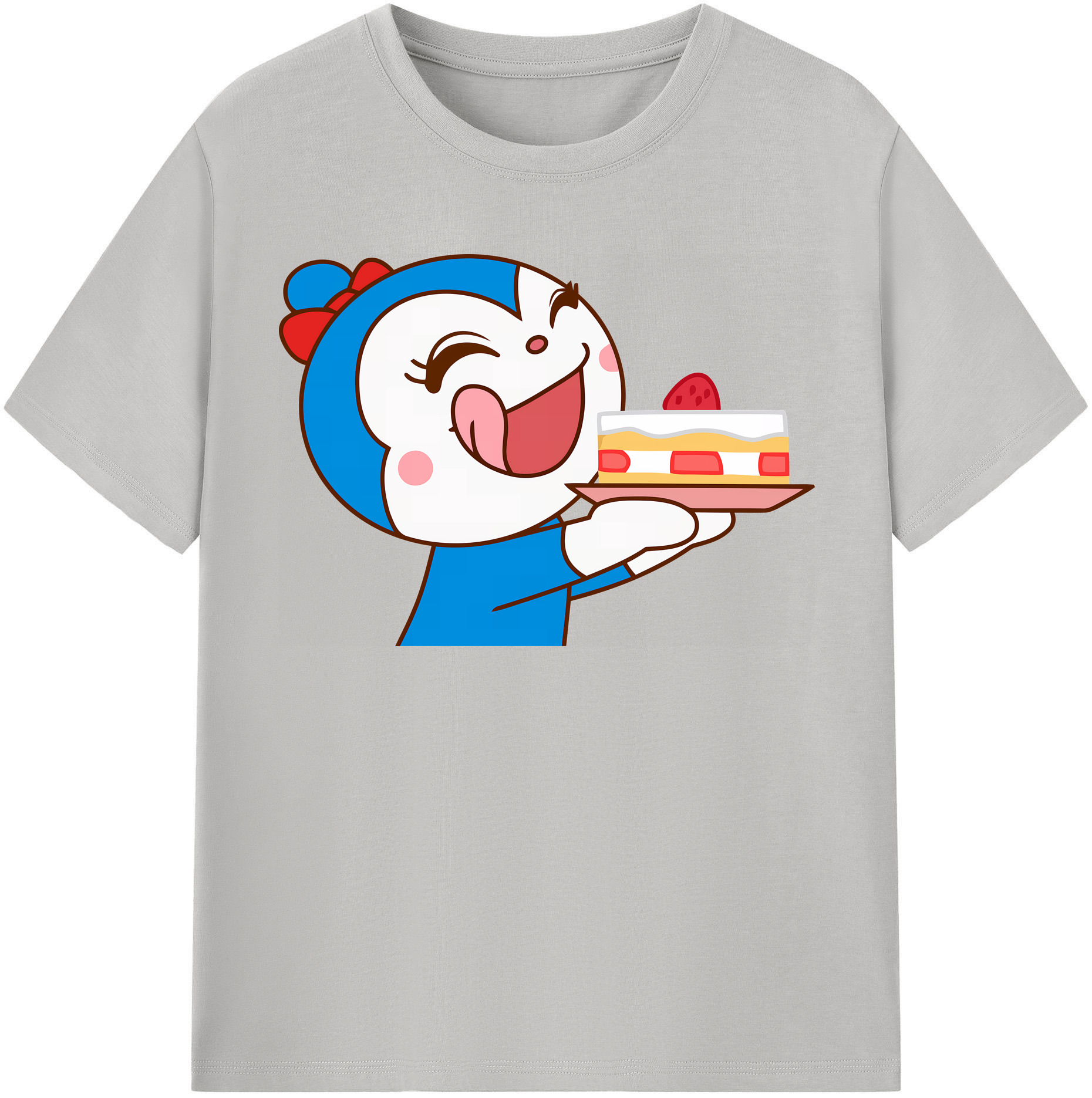 （画像用） アンパンマン Anpanman 綿100％半袖Tシャツ（フロントプリント）