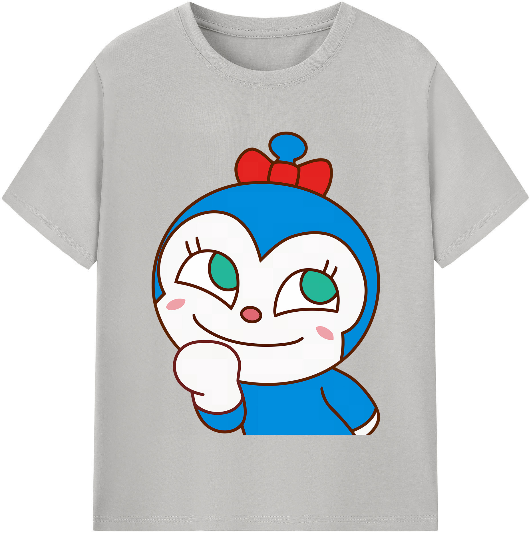 （画像用） アンパンマン Anpanman 綿100％半袖Tシャツ（フロントプリント）