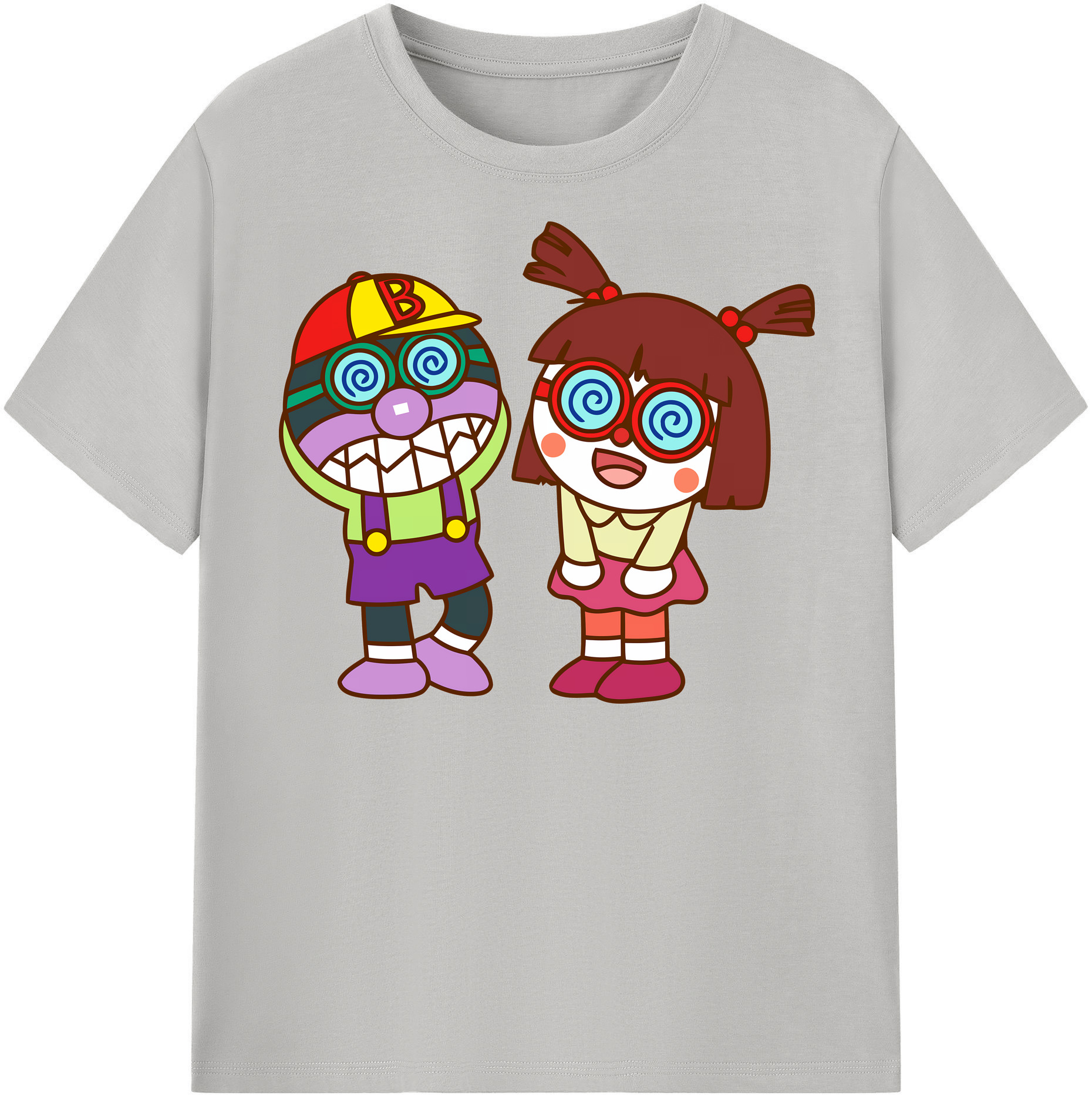 （画像用） アンパンマン Anpanman 綿100％半袖Tシャツ（フロントプリント）