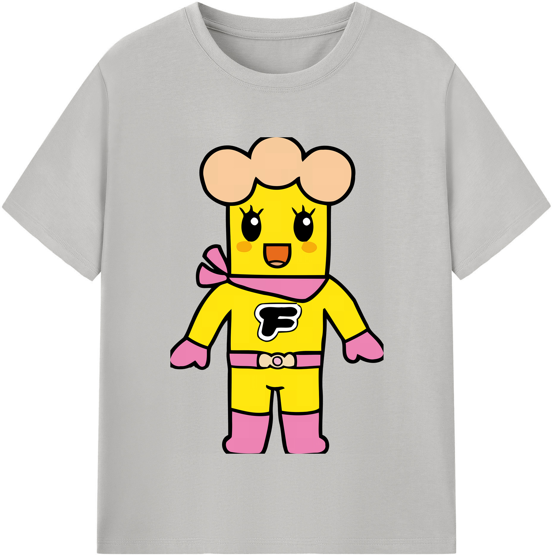 （画像用） アンパンマン Anpanman 綿100％半袖Tシャツ（フロントプリント）