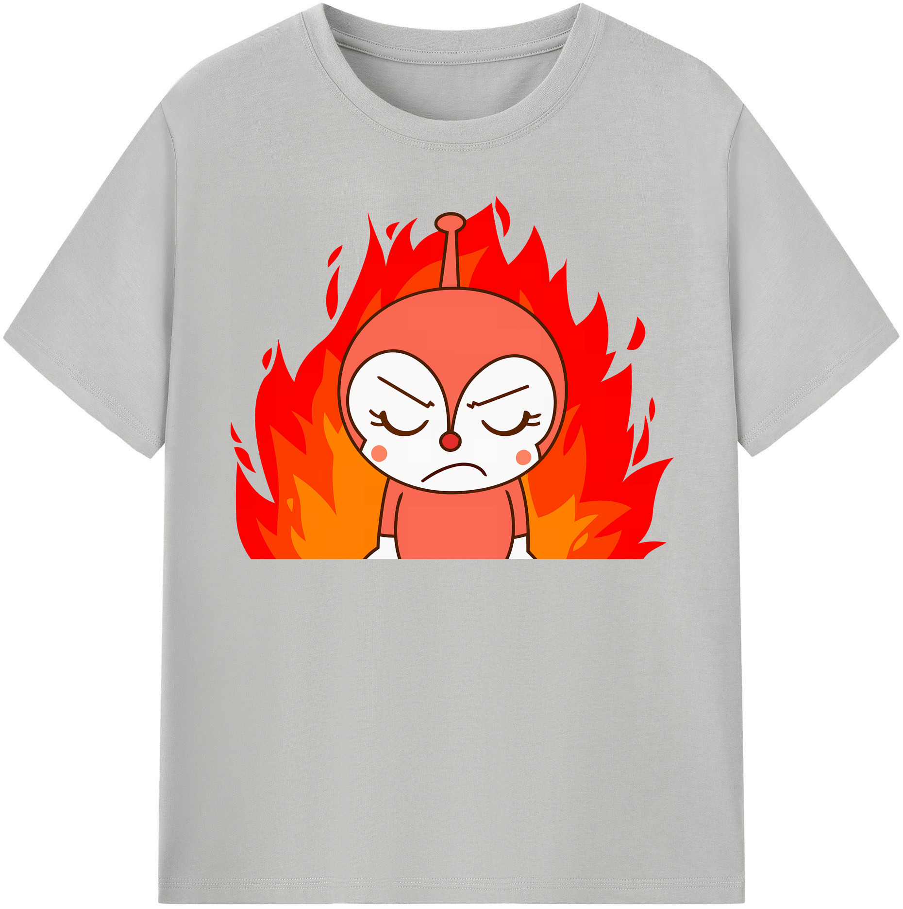 （画像用） アンパンマン Anpanman 綿100％半袖Tシャツ（フロントプリント）
