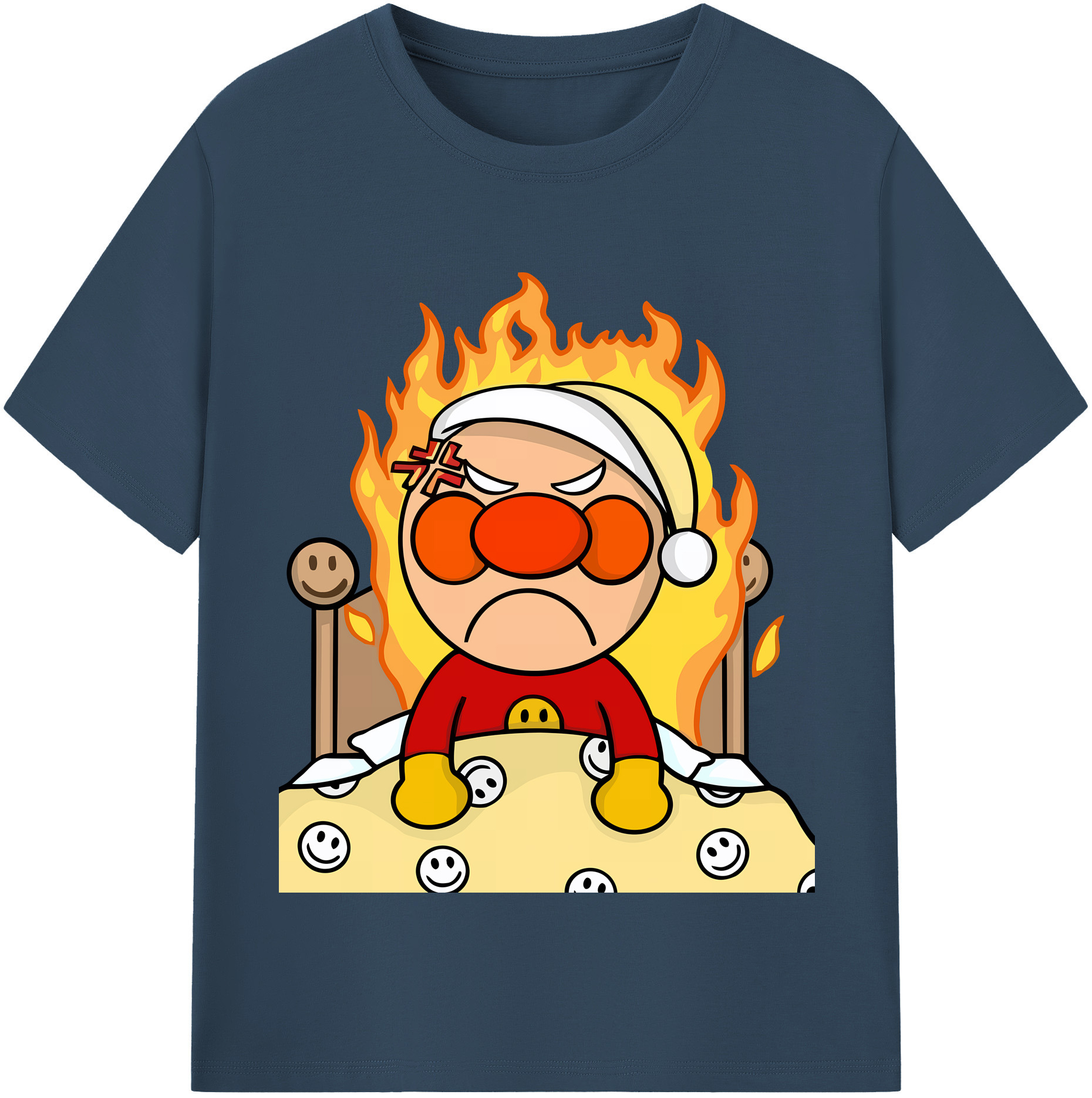 （画像用） アンパンマン Anpanman 綿100％半袖Tシャツ（フロントプリント）