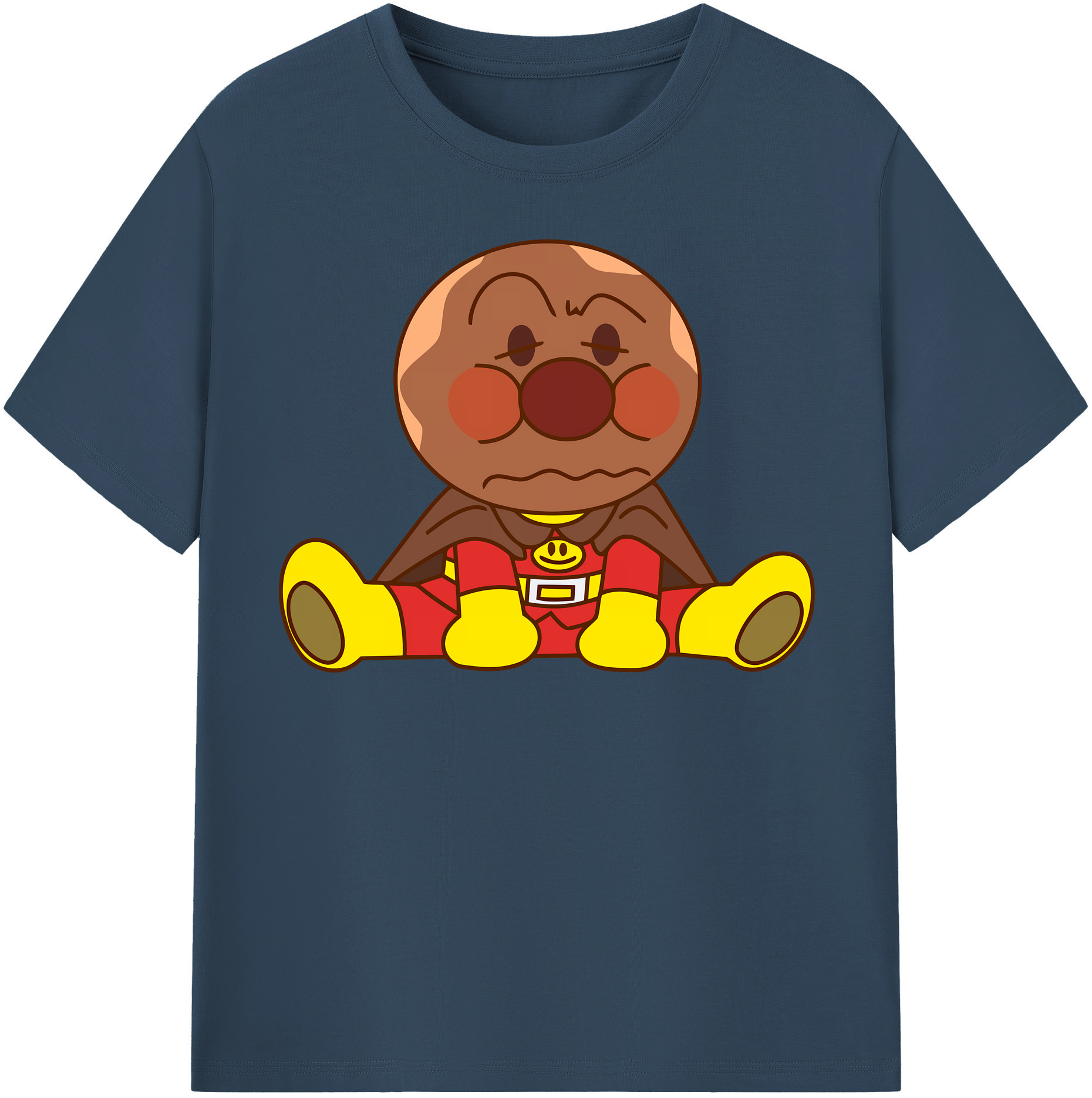（画像用） アンパンマン Anpanman 綿100％半袖Tシャツ（フロントプリント）