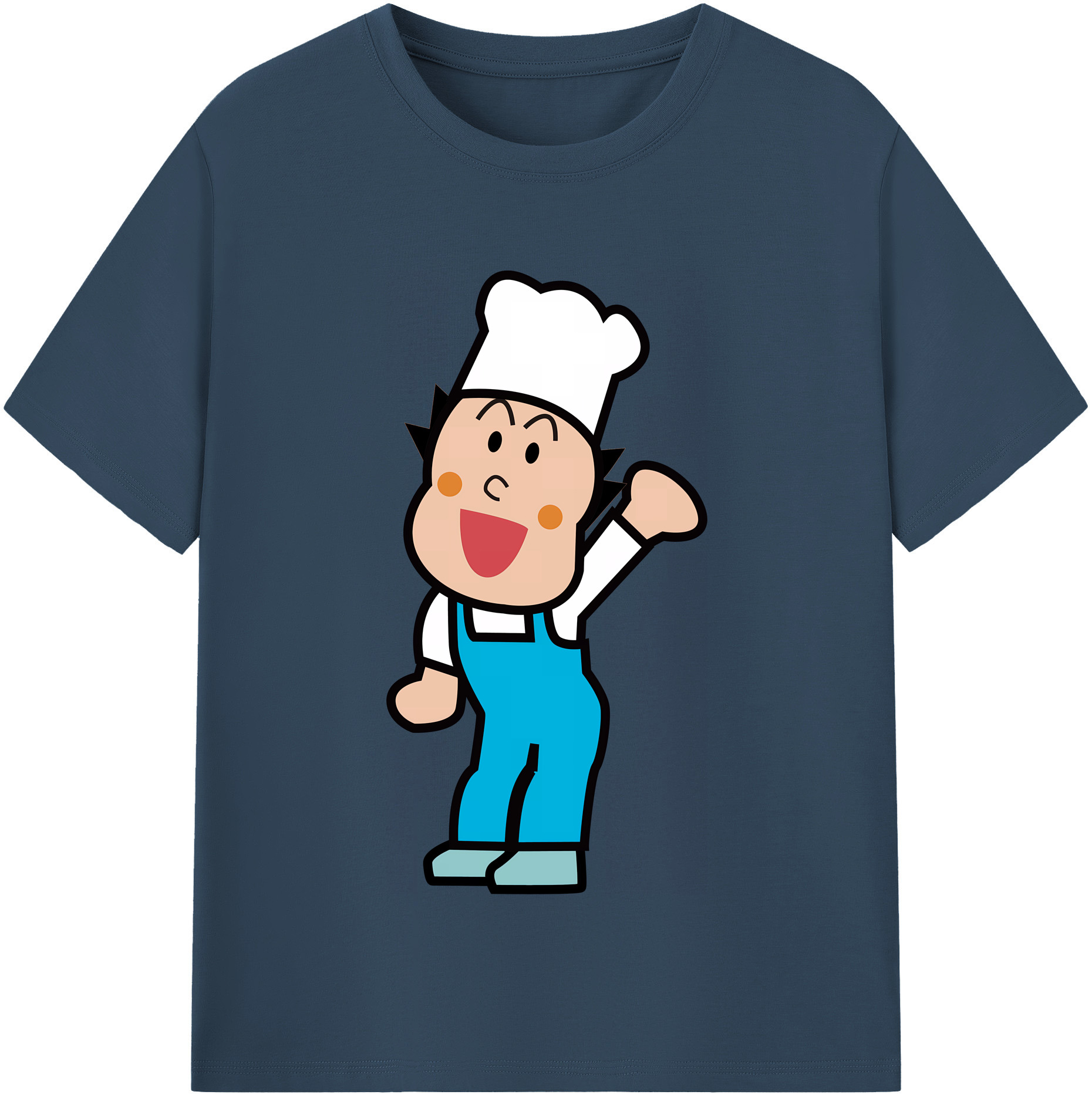 （画像用） アンパンマン Anpanman 綿100％半袖Tシャツ（フロントプリント）