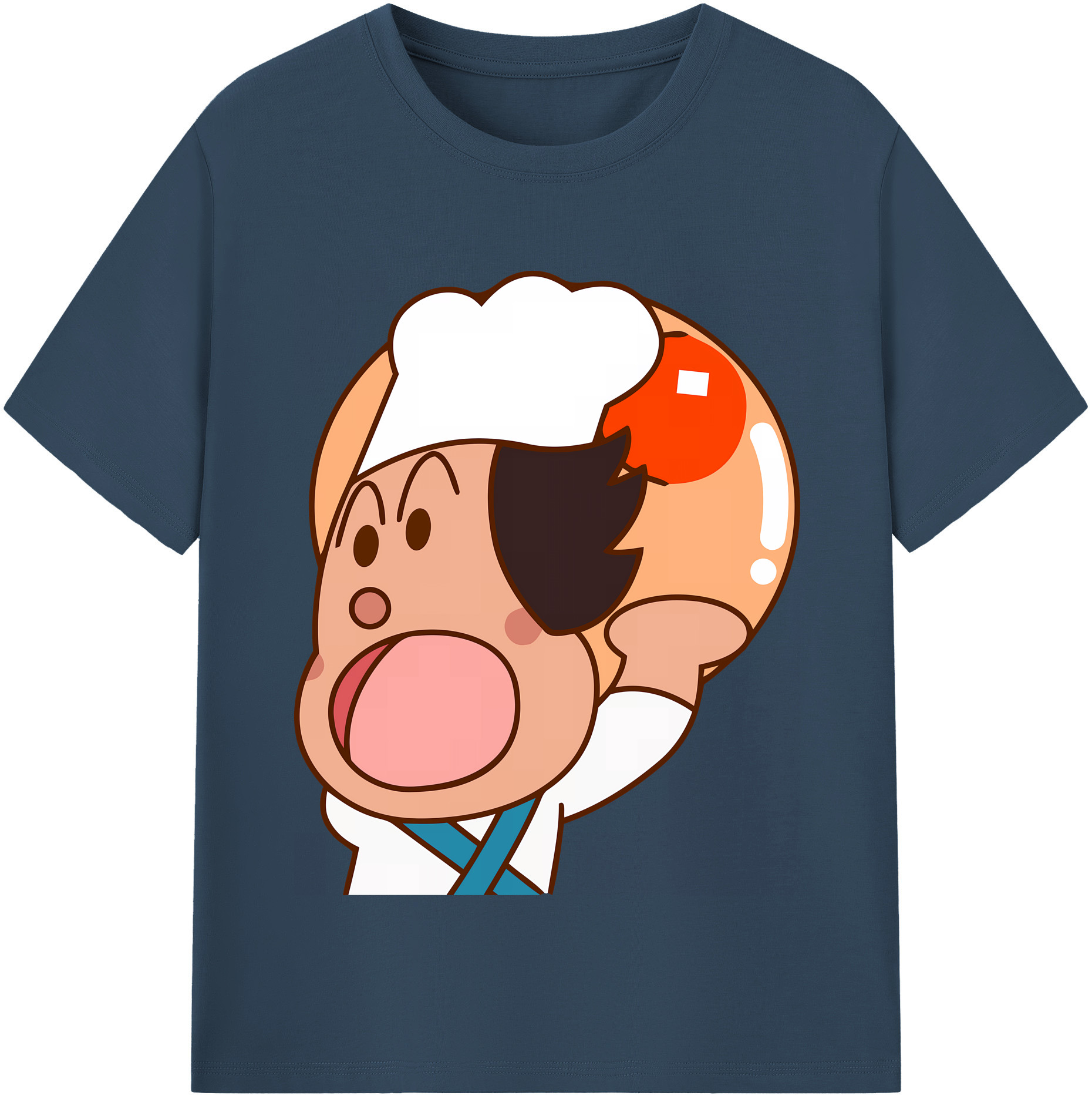 （画像用） アンパンマン Anpanman 綿100％半袖Tシャツ（フロントプリント）