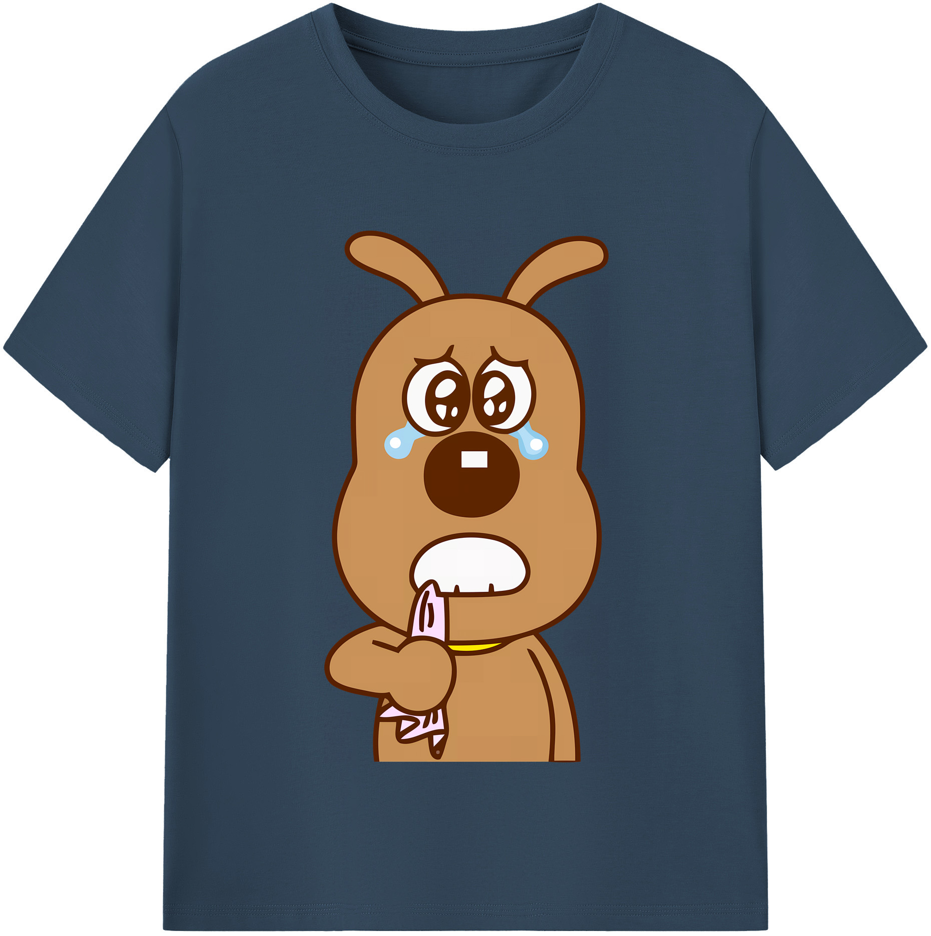 （画像用） アンパンマン Anpanman 綿100％半袖Tシャツ（フロントプリント）