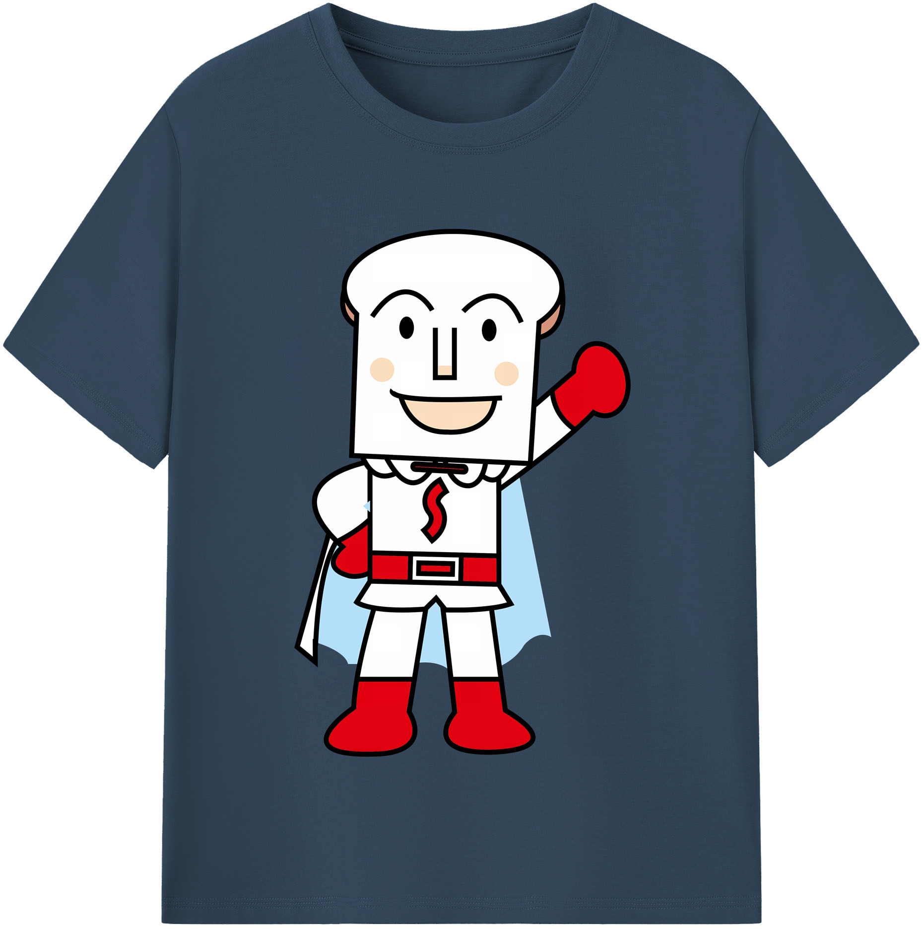 （画像用） アンパンマン Anpanman 綿100％半袖Tシャツ（フロントプリント）