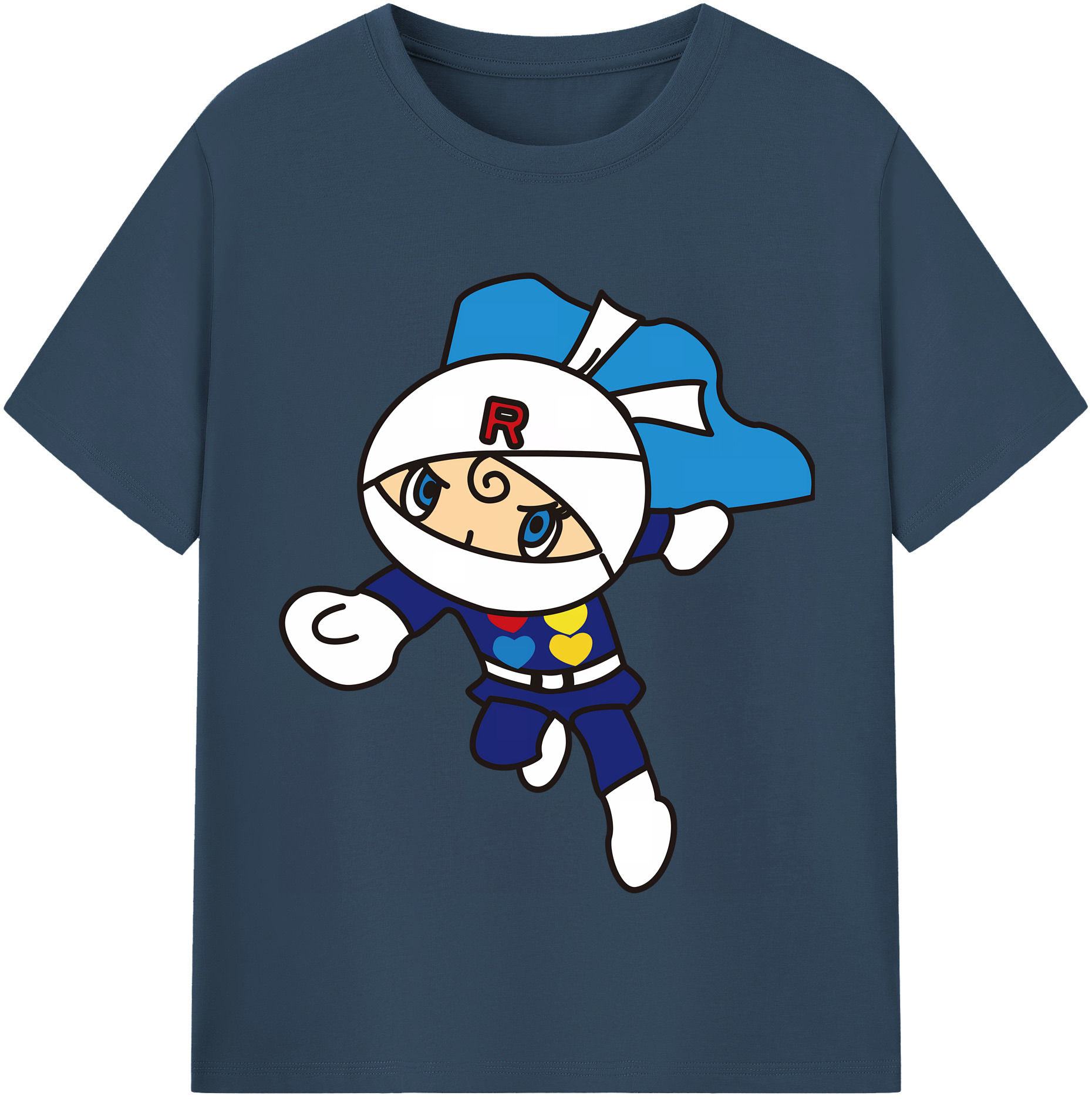 （画像用） アンパンマン Anpanman 綿100％半袖Tシャツ（フロントプリント）