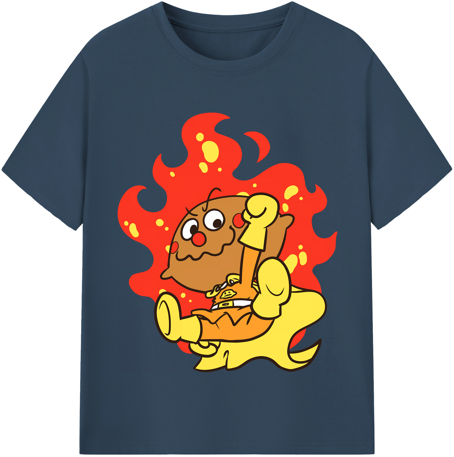 （画像用） アンパンマン Anpanman 綿100％半袖Tシャツ（フロントプリント）