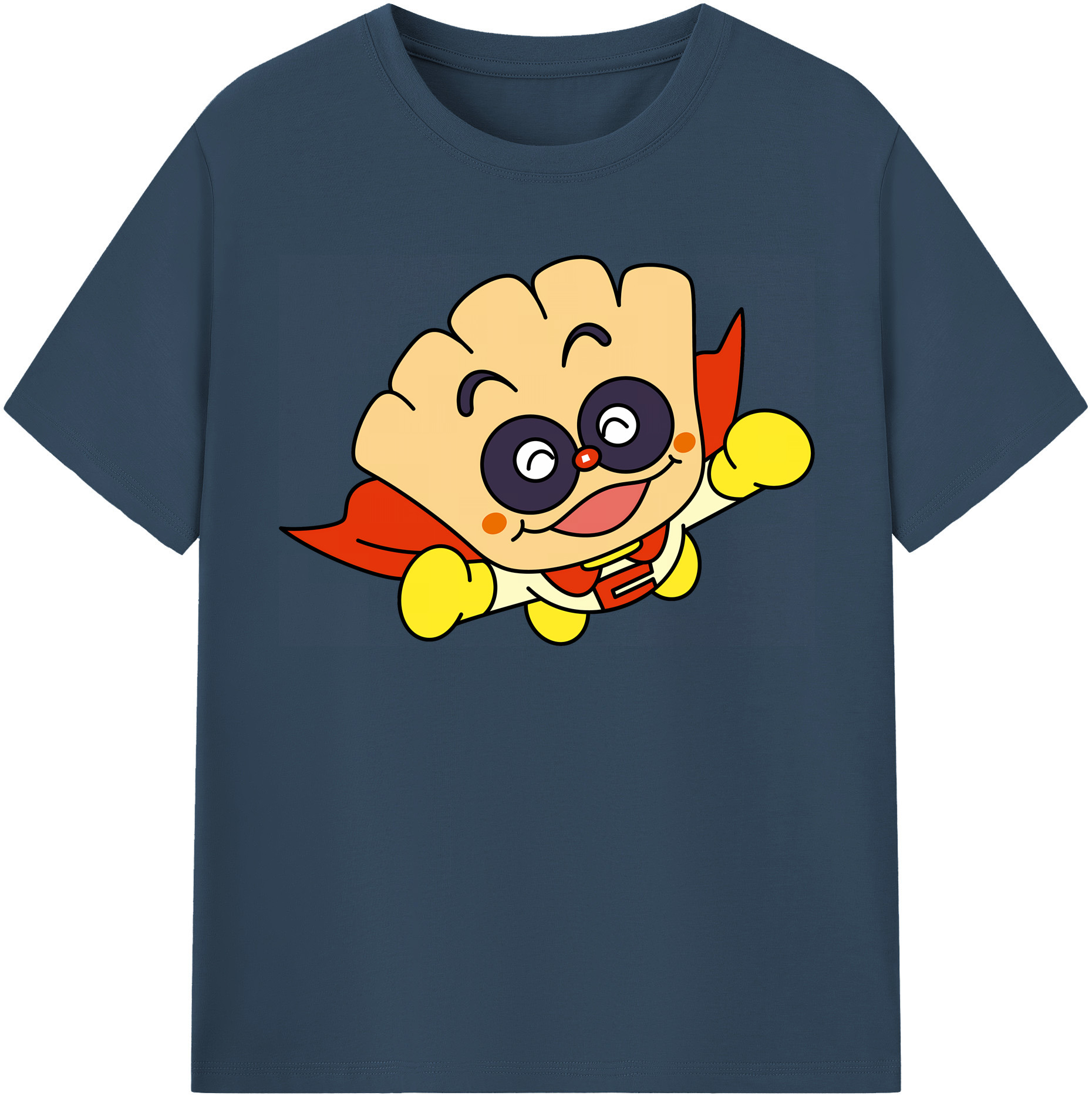 （画像用） アンパンマン Anpanman 綿100％半袖Tシャツ（フロントプリント）
