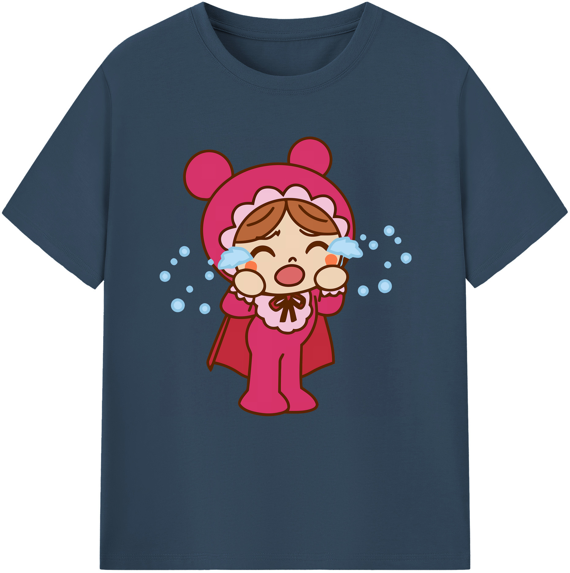 （画像用） アンパンマン Anpanman 綿100％半袖Tシャツ（フロントプリント）