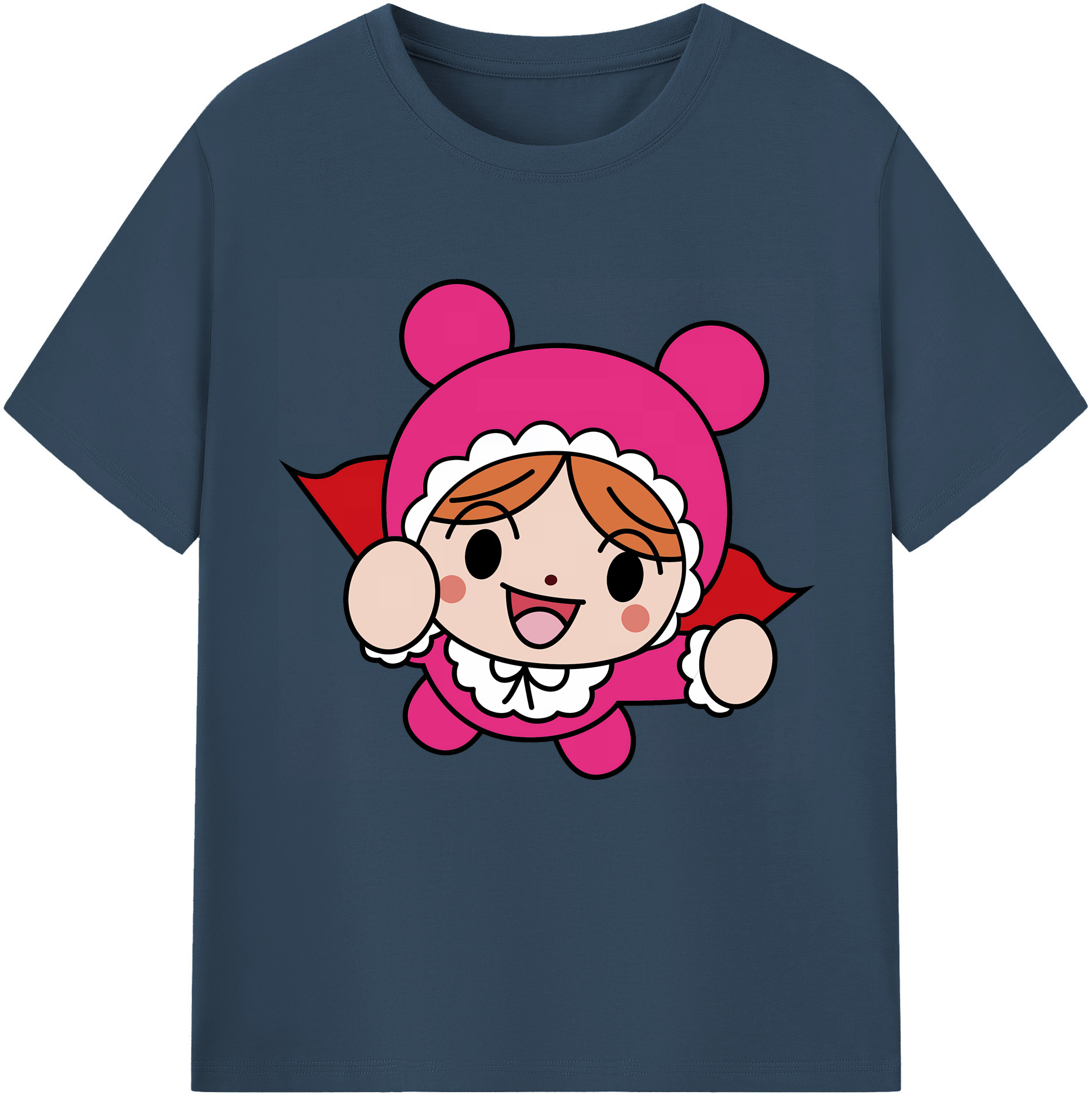 （画像用） アンパンマン Anpanman 綿100％半袖Tシャツ（フロントプリント）