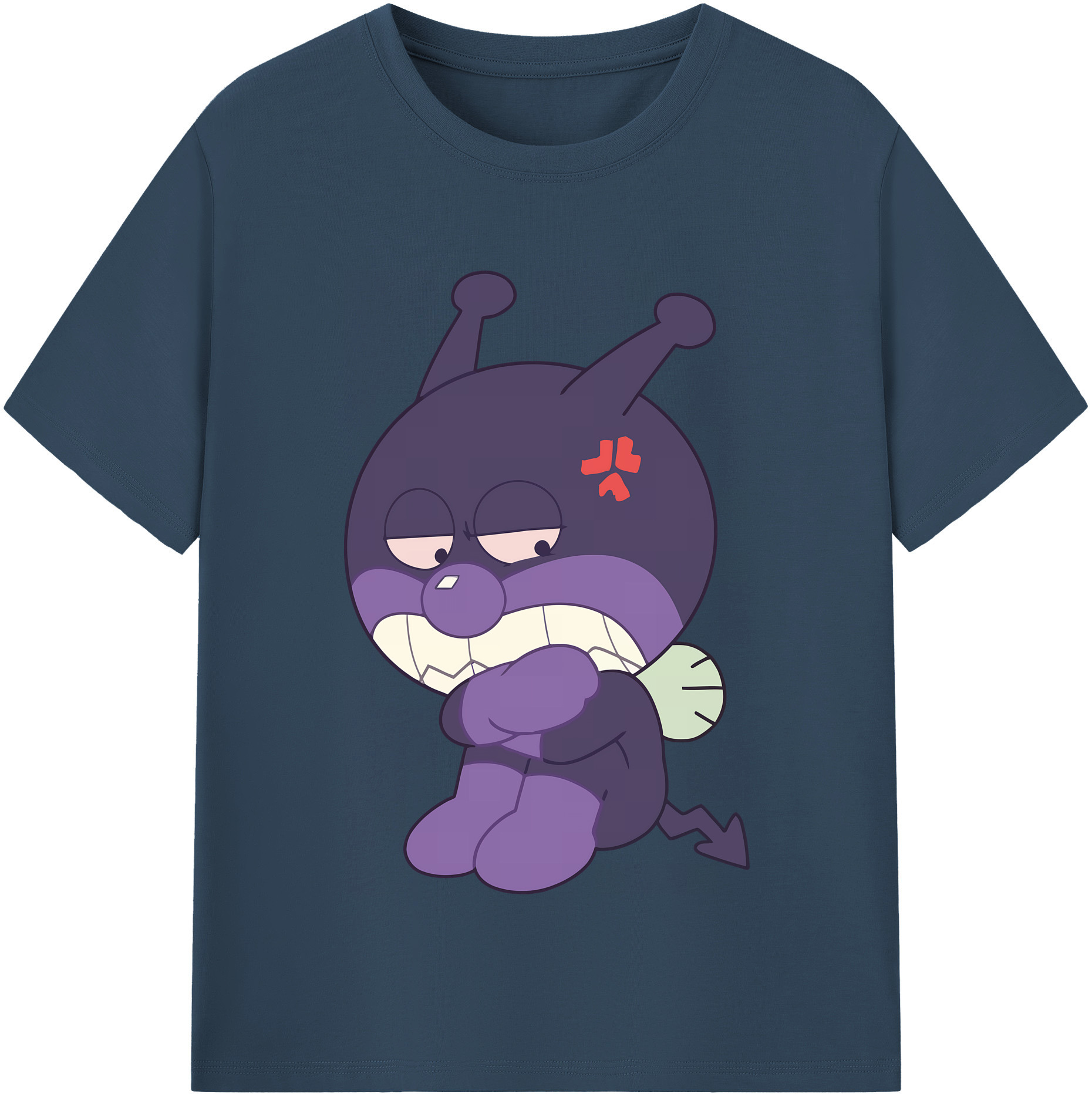 （画像用） アンパンマン Anpanman 綿100％半袖Tシャツ（フロントプリント）