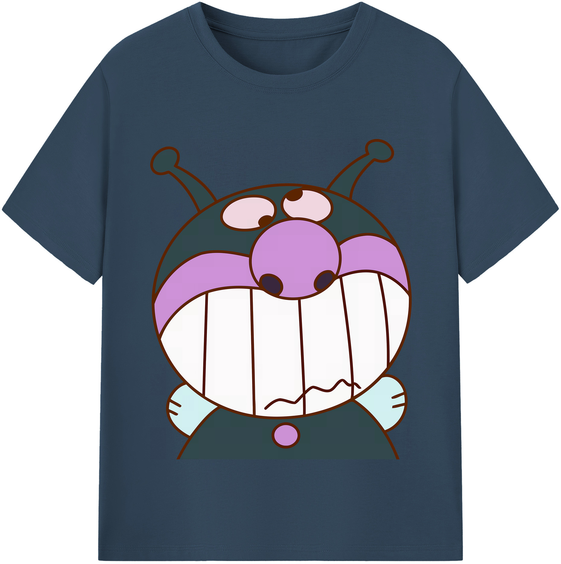 （画像用） アンパンマン Anpanman 綿100％半袖Tシャツ（フロントプリント）