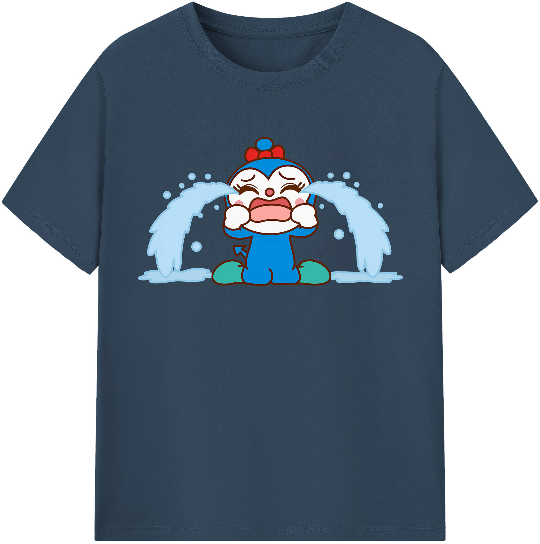 （画像用） アンパンマン Anpanman 綿100％半袖Tシャツ（フロントプリント）