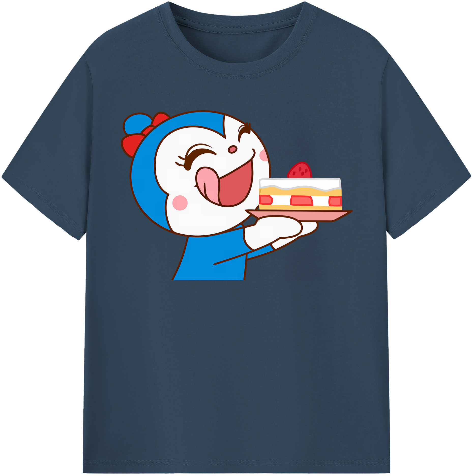 （画像用） アンパンマン Anpanman 綿100％半袖Tシャツ（フロントプリント）