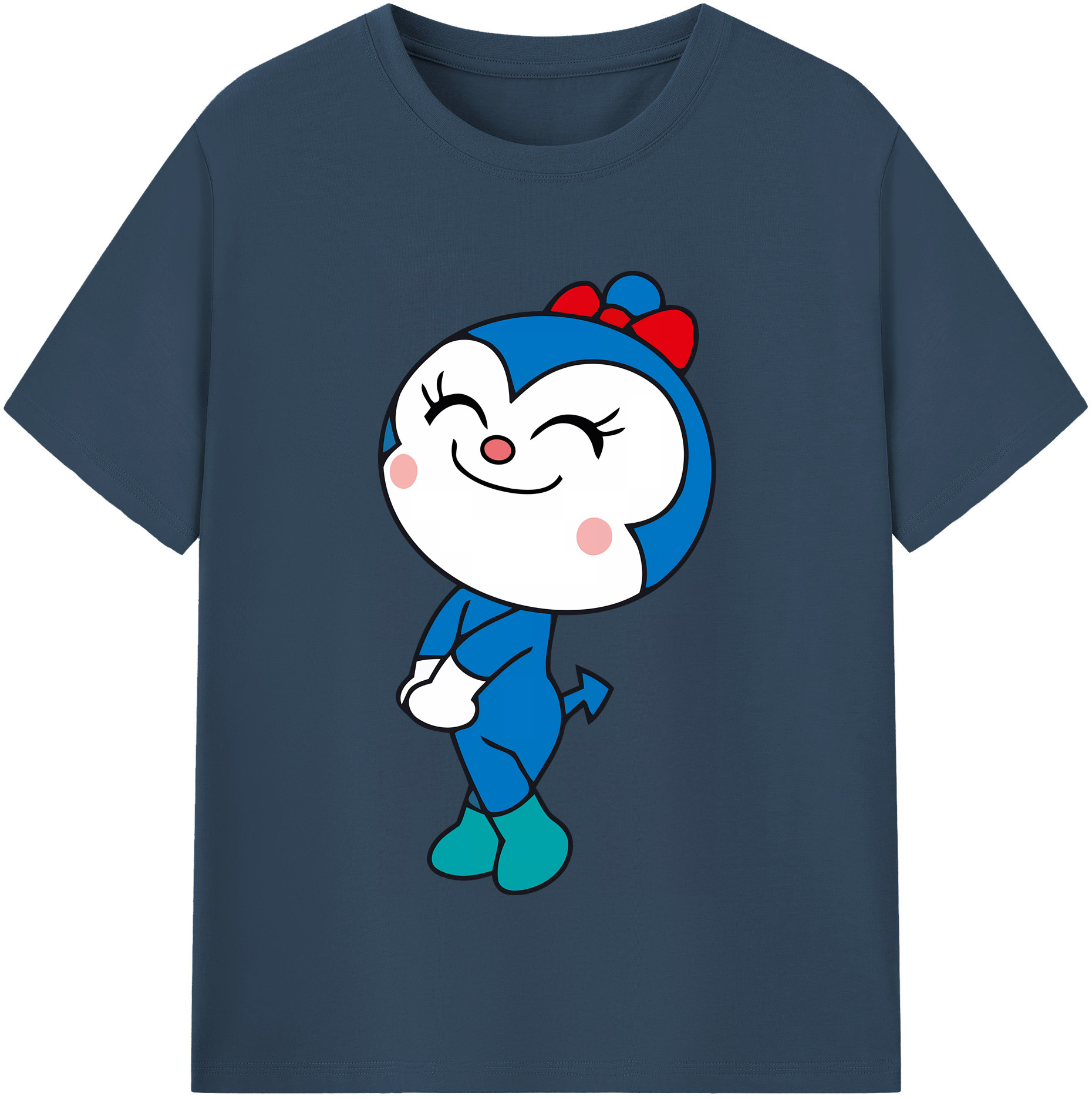 （画像用） アンパンマン Anpanman 綿100％半袖Tシャツ（フロントプリント）