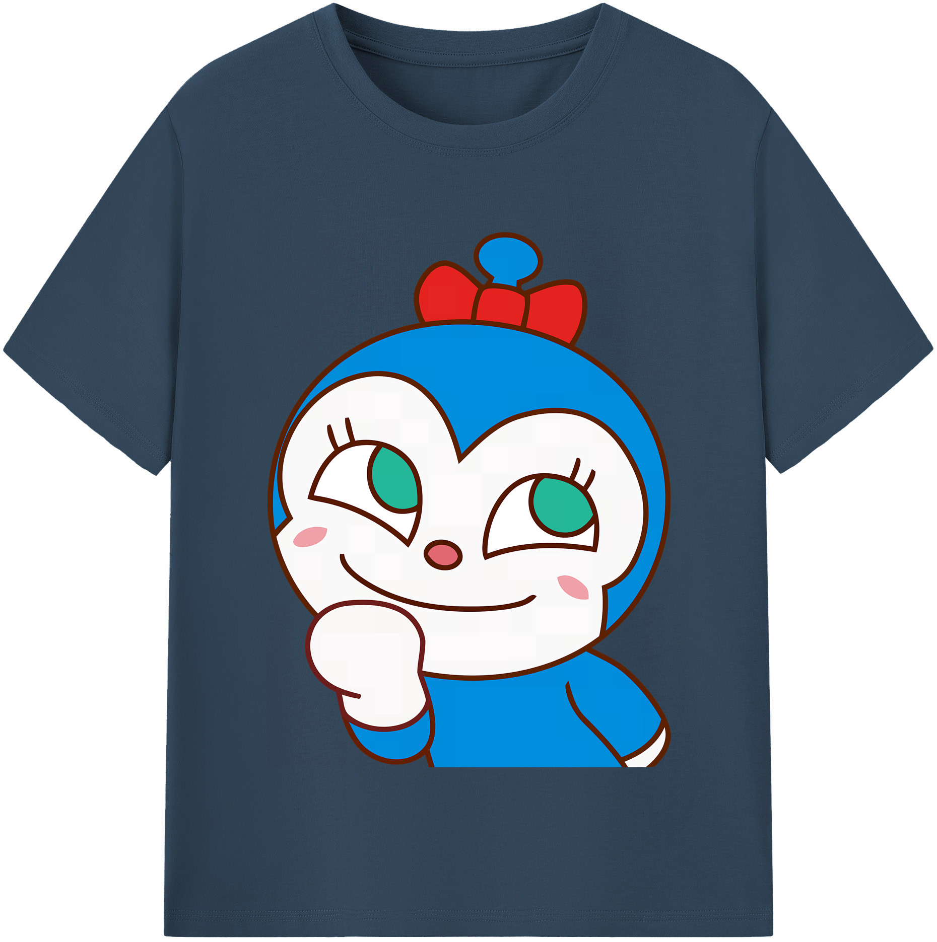 （画像用） アンパンマン Anpanman 綿100％半袖Tシャツ（フロントプリント）