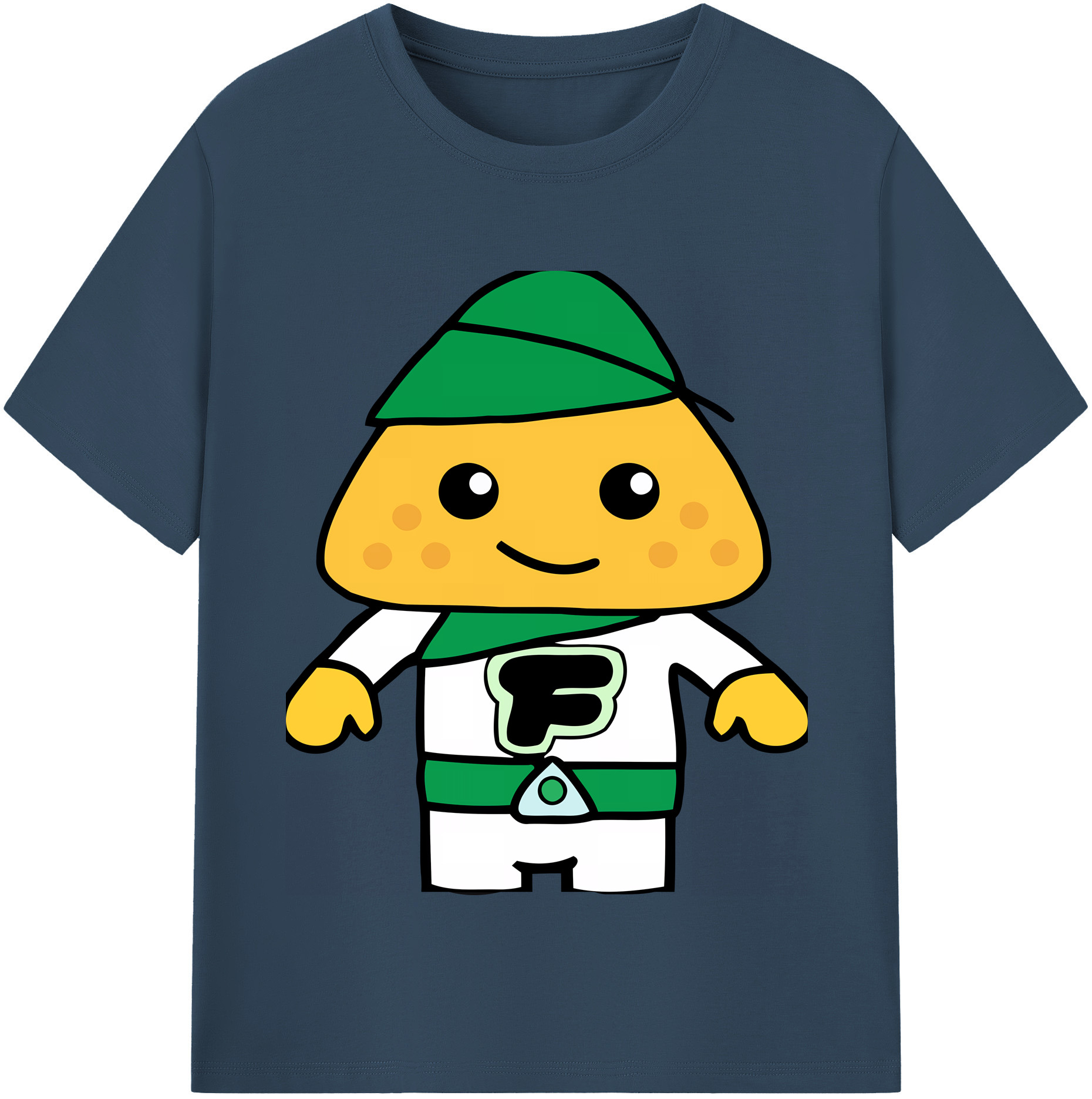（画像用） アンパンマン Anpanman 綿100％半袖Tシャツ（フロントプリント）