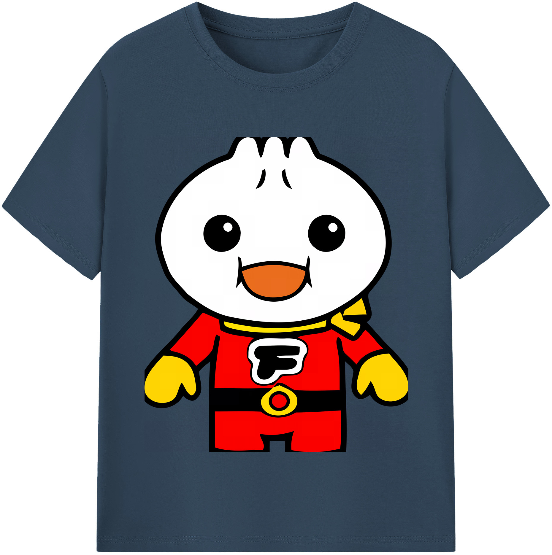 （画像用） アンパンマン Anpanman 綿100％半袖Tシャツ（フロントプリント）