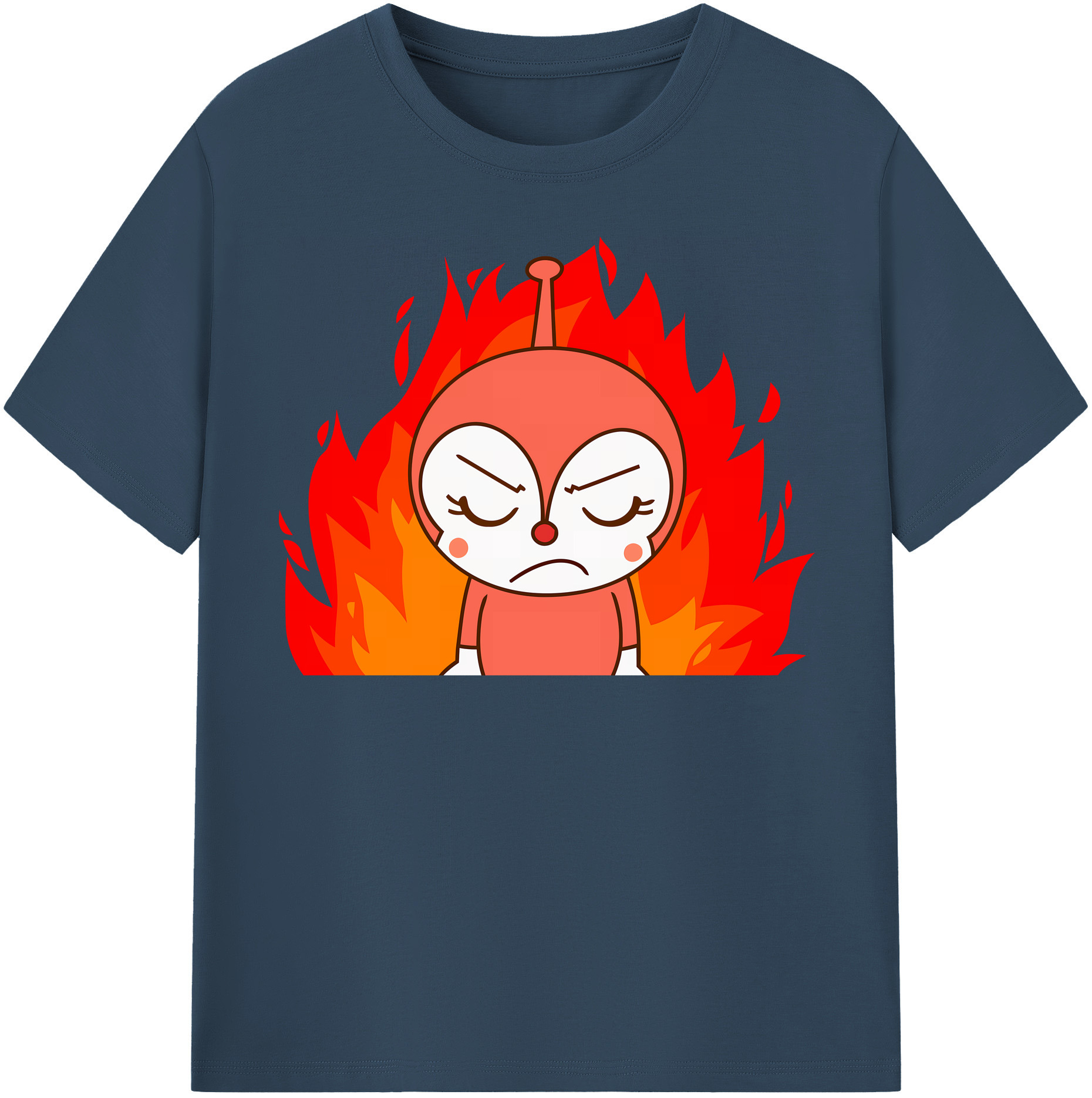 （画像用） アンパンマン Anpanman 綿100％半袖Tシャツ（フロントプリント）