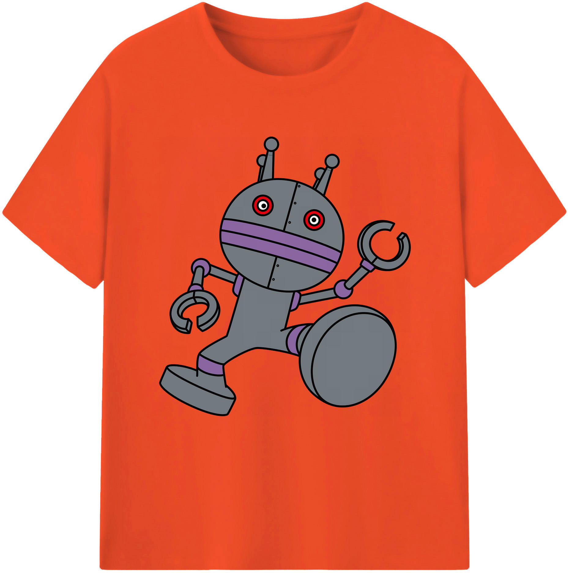 （画像用） アンパンマン Anpanman 綿100％半袖Tシャツ（フロントプリント）