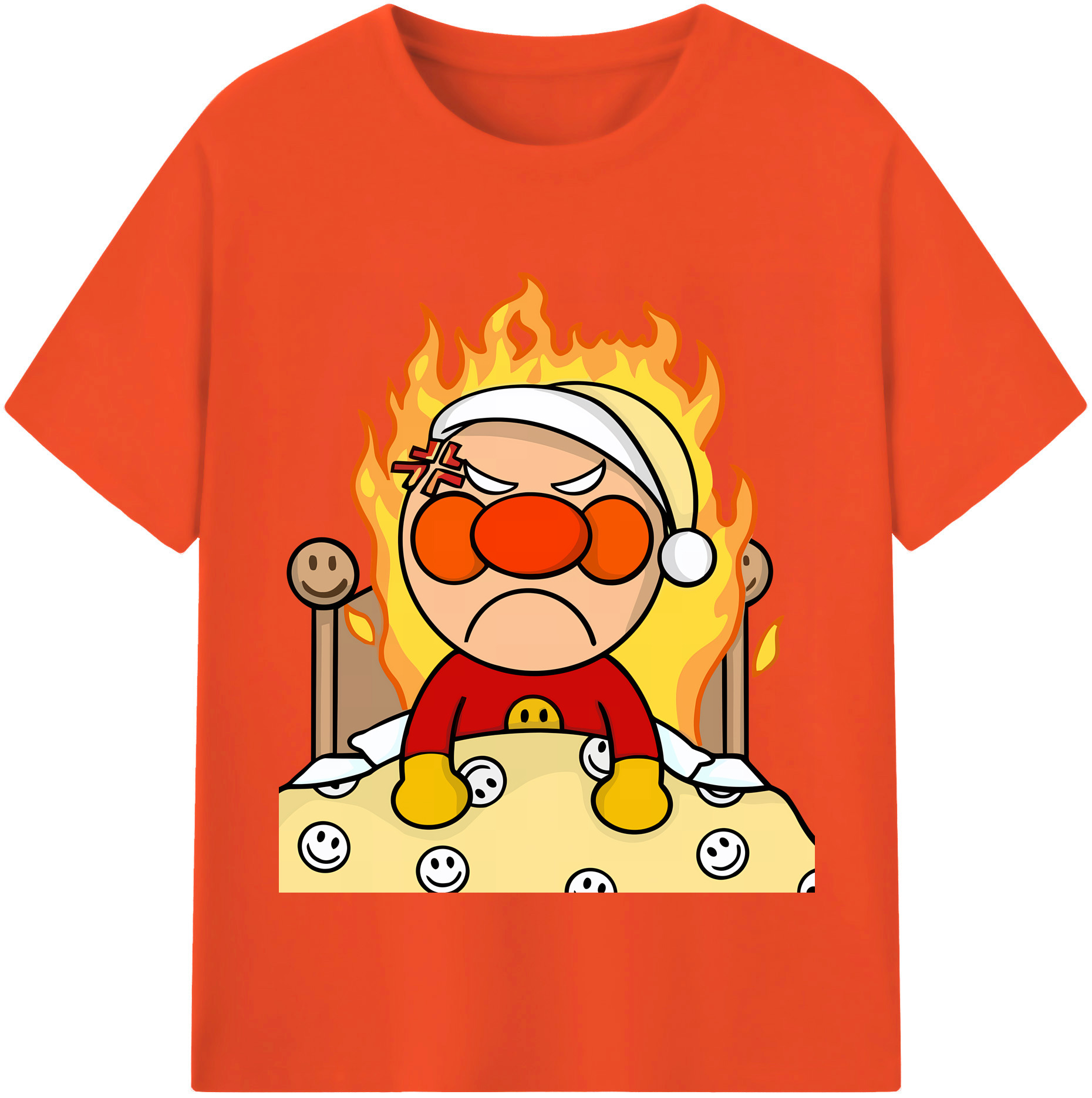 （画像用） アンパンマン Anpanman 綿100％半袖Tシャツ（フロントプリント）