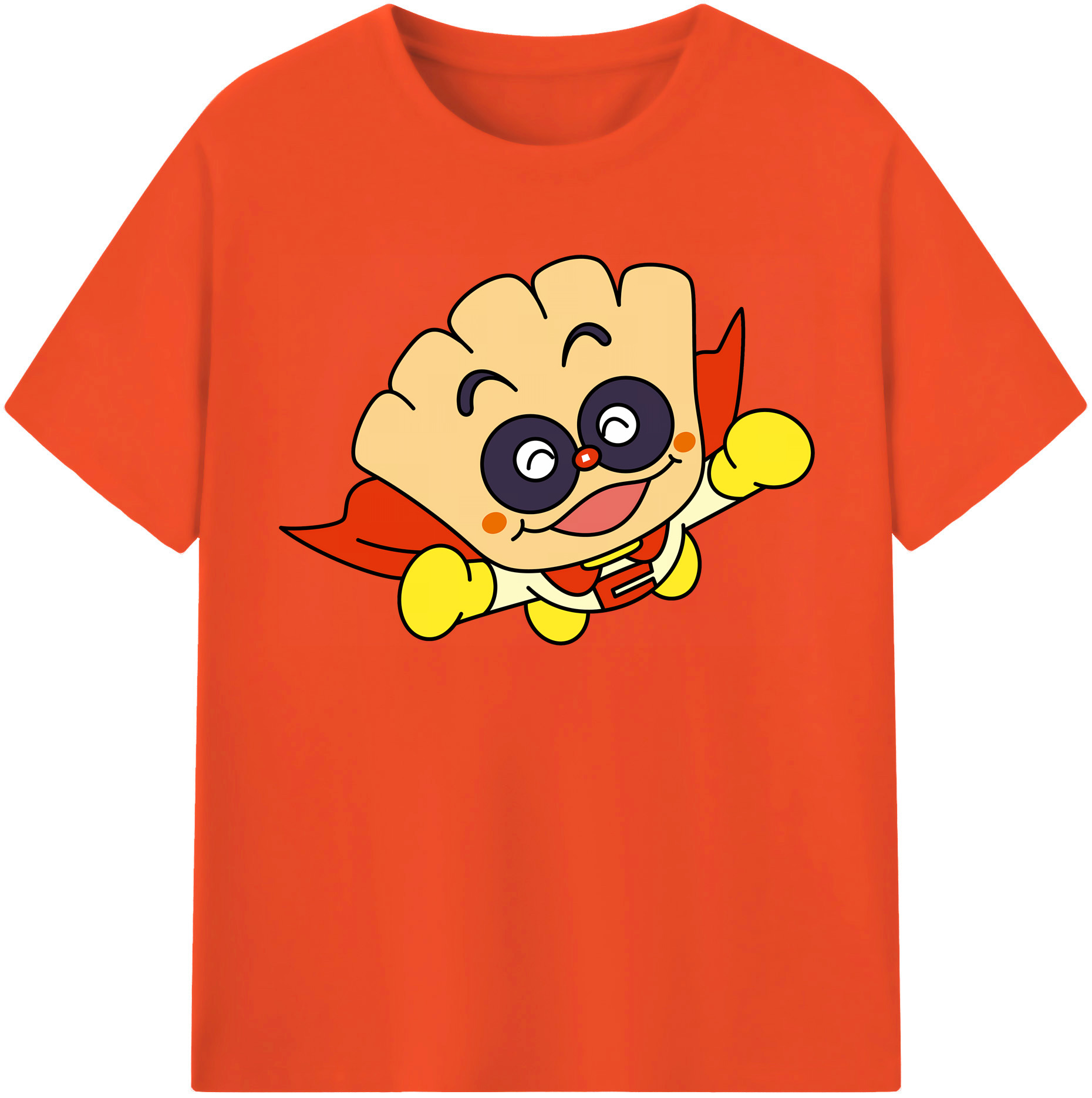 （画像用） アンパンマン Anpanman 綿100％半袖Tシャツ（フロントプリント）