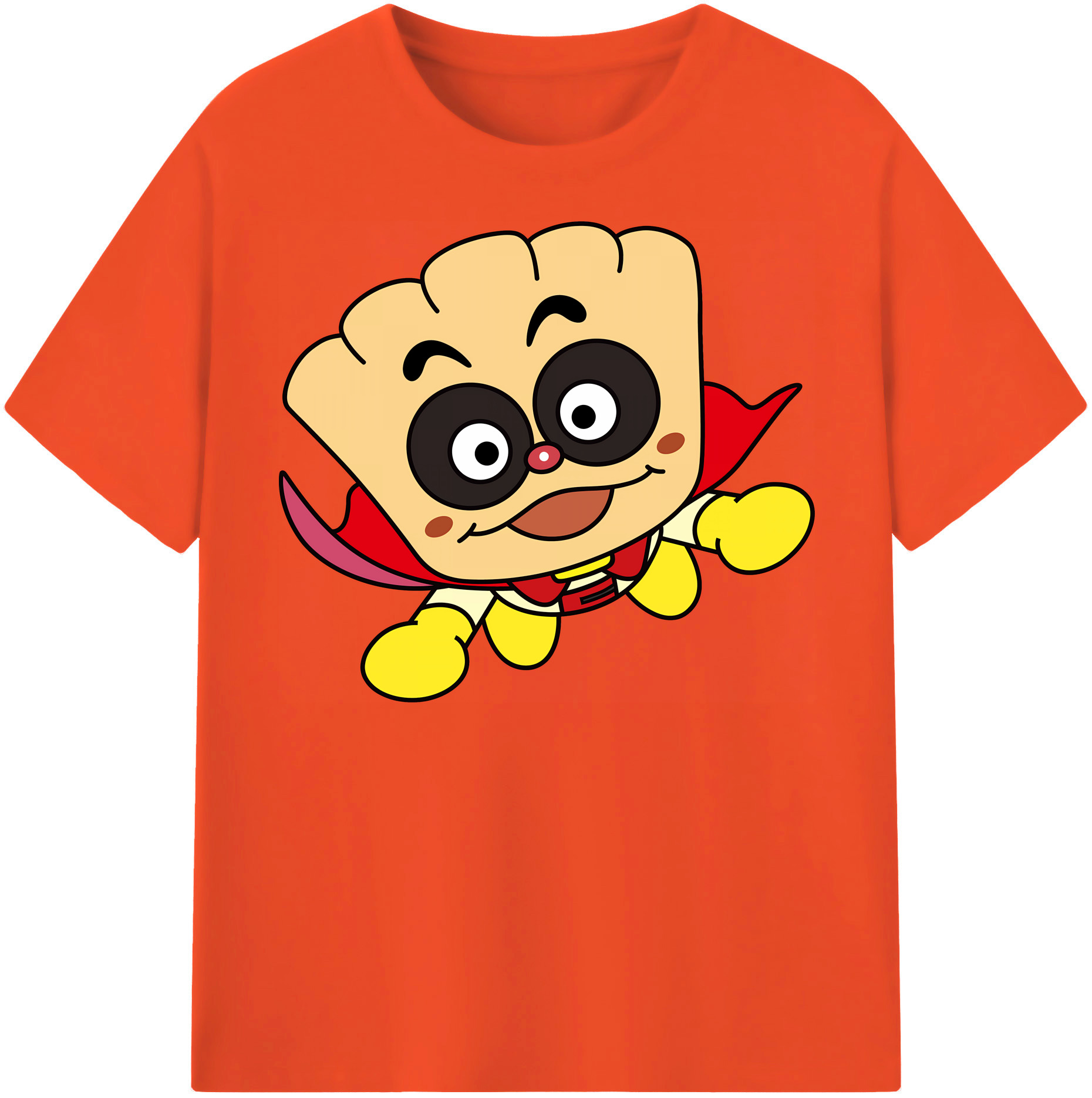 （画像用） アンパンマン Anpanman 綿100％半袖Tシャツ（フロントプリント）
