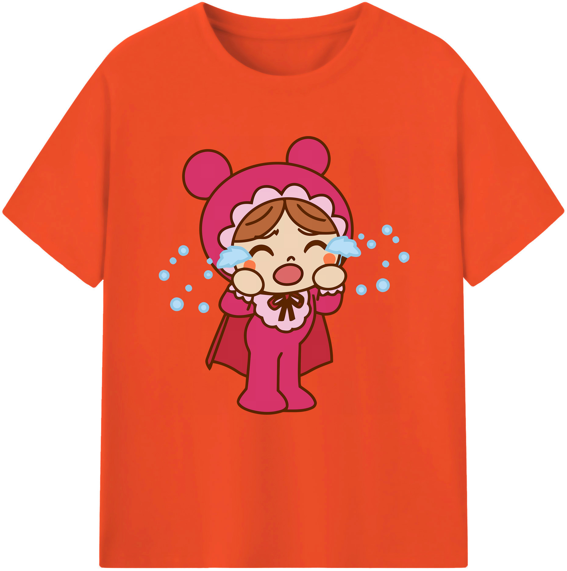 （画像用） アンパンマン Anpanman 綿100％半袖Tシャツ（フロントプリント）