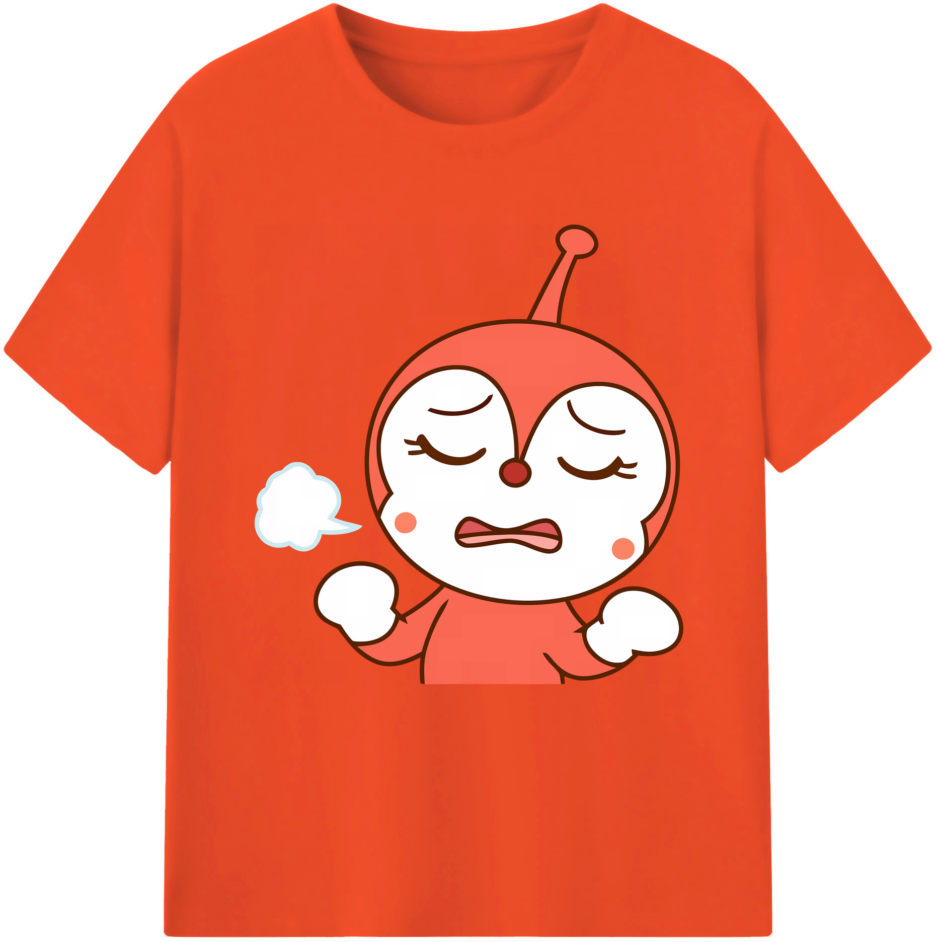 アンパンマン Anpanman 綿100％半袖Tシャツ（フロントプリント）