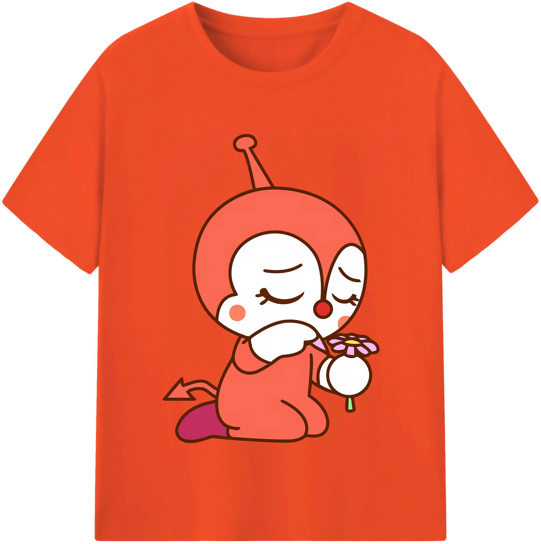 （画像用） アンパンマン Anpanman 綿100％半袖Tシャツ（フロントプリント）