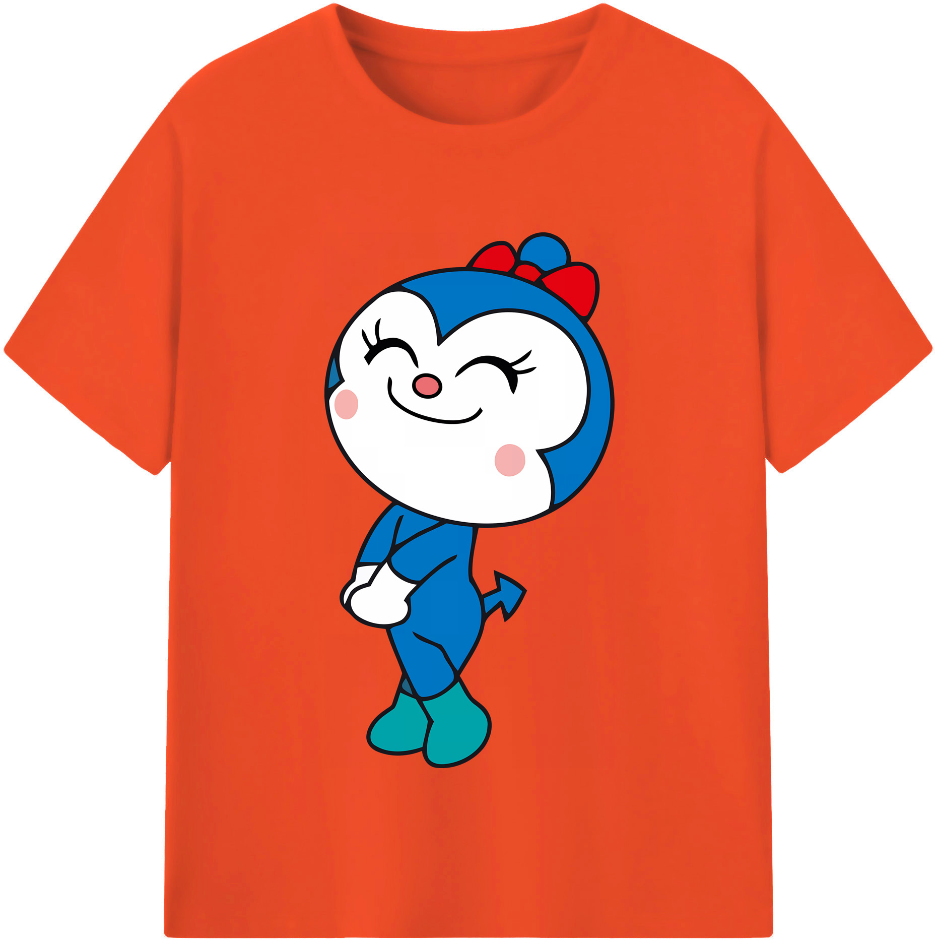 （画像用） アンパンマン Anpanman 綿100％半袖Tシャツ（フロントプリント）