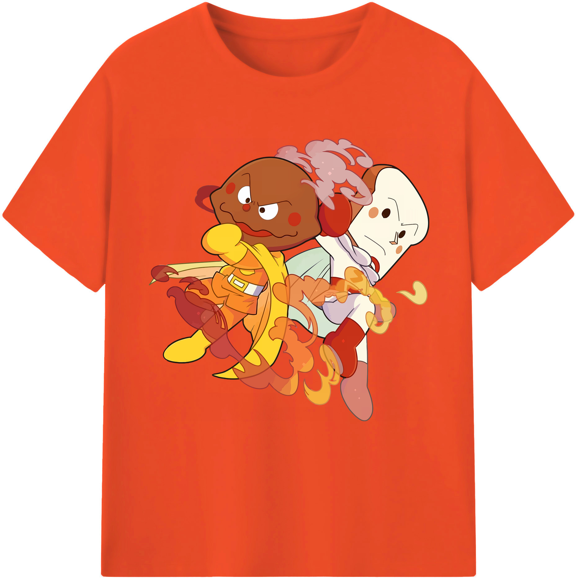 （画像用） アンパンマン Anpanman 綿100％半袖Tシャツ（フロントプリント）