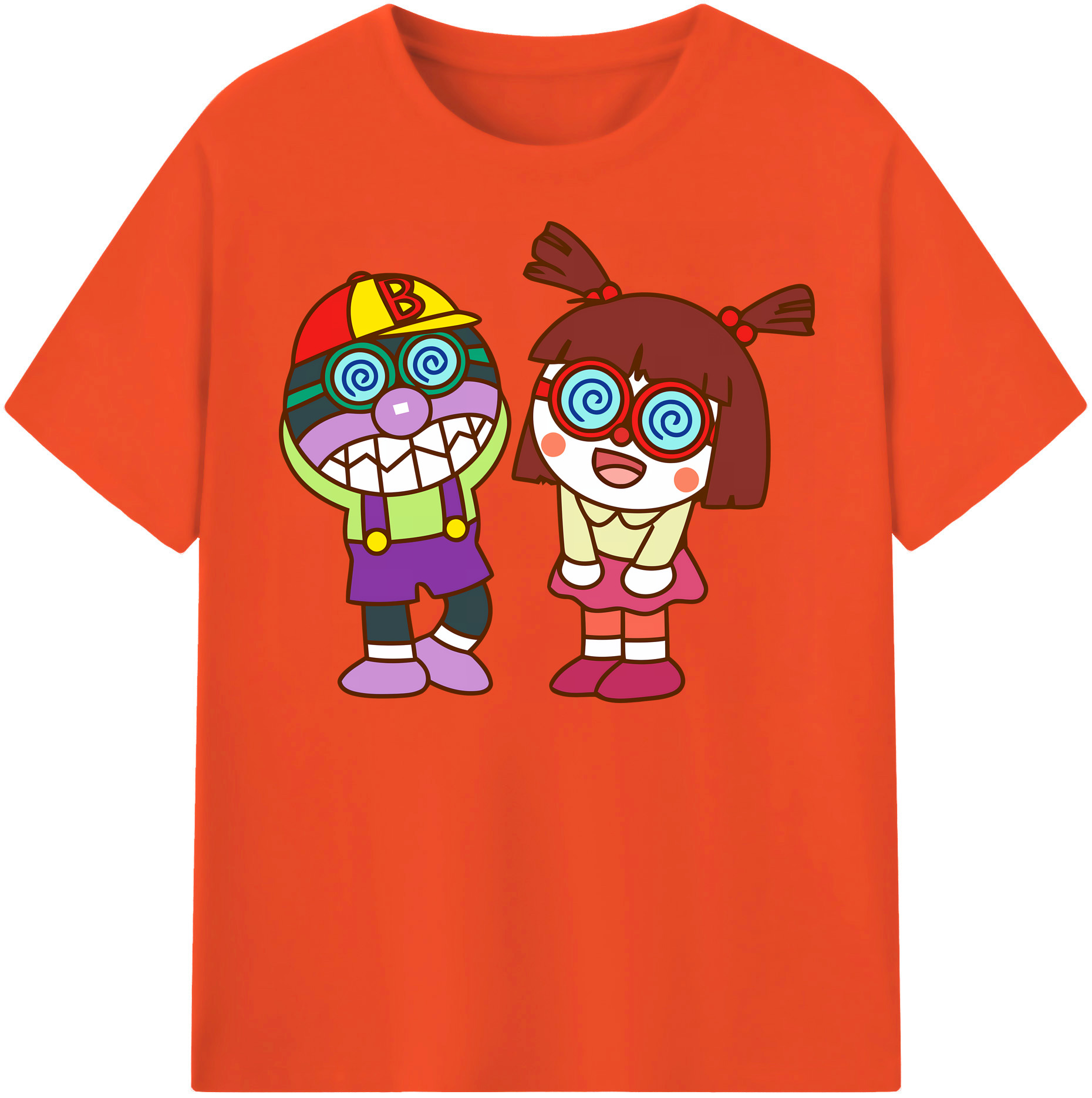 （画像用） アンパンマン Anpanman 綿100％半袖Tシャツ（フロントプリント）