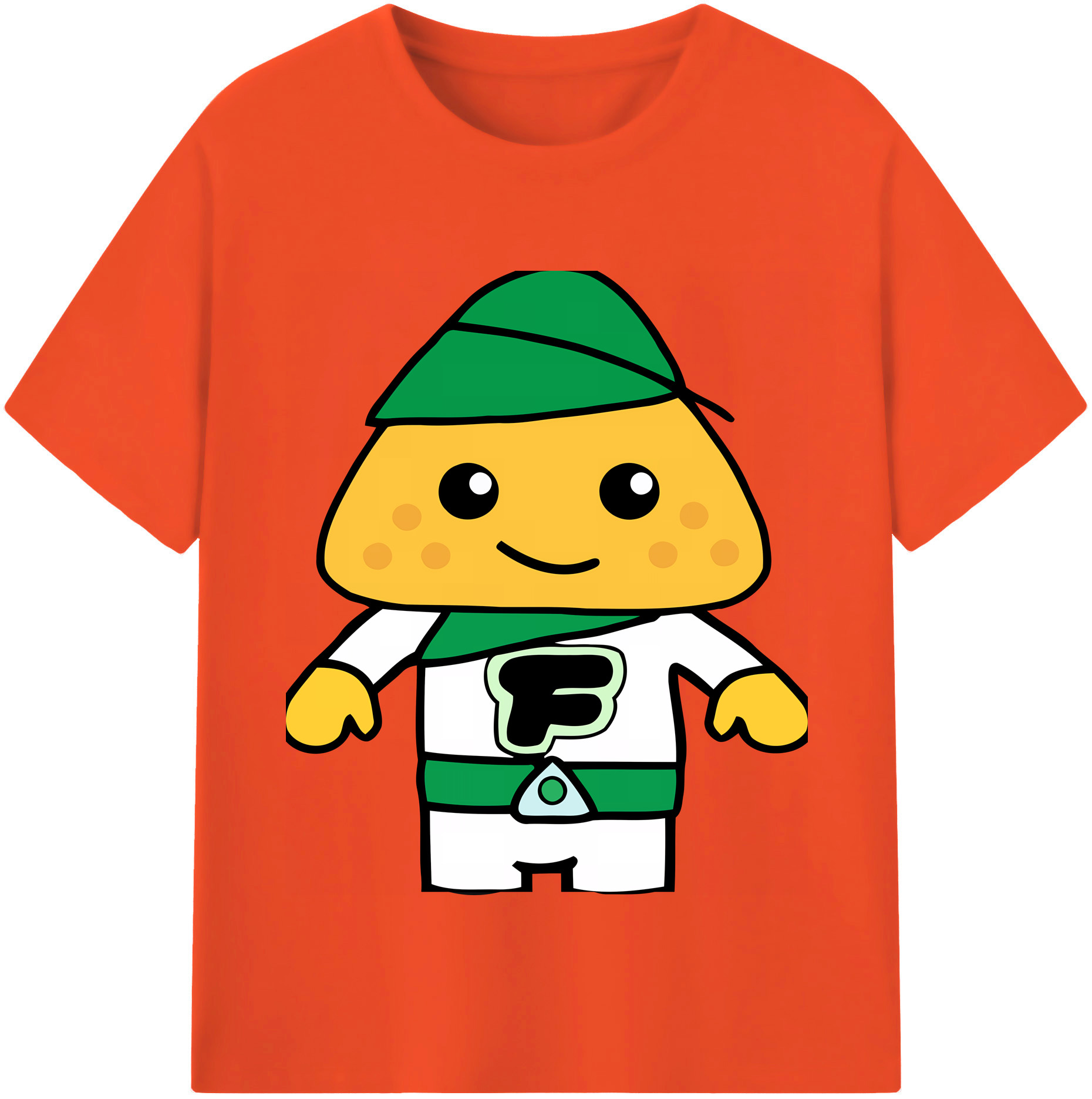 （画像用） アンパンマン Anpanman 綿100％半袖Tシャツ（フロントプリント）