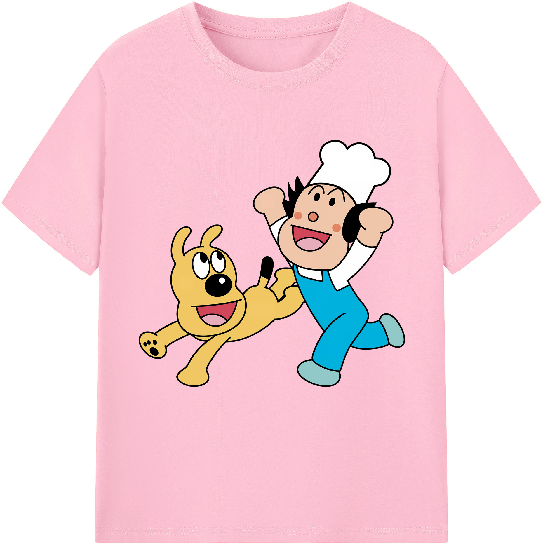 （画像用） アンパンマン Anpanman 綿100％半袖Tシャツ（フロントプリント）