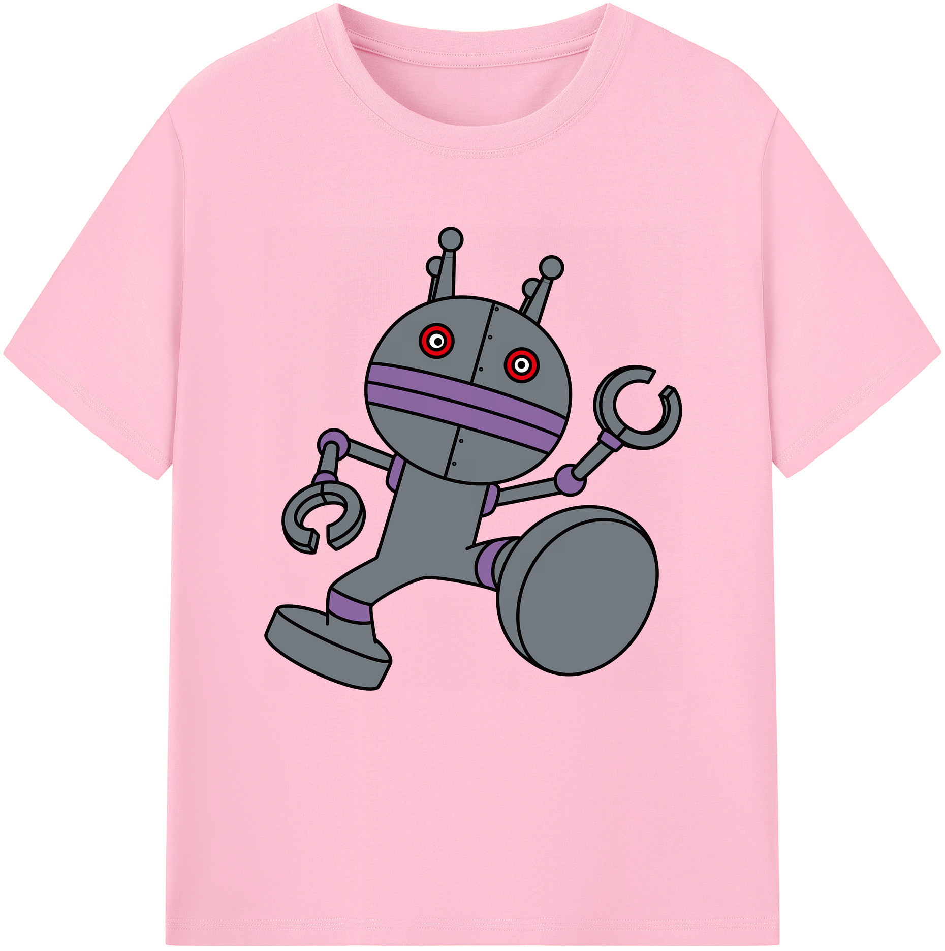 （画像用） アンパンマン Anpanman 綿100％半袖Tシャツ（フロントプリント）