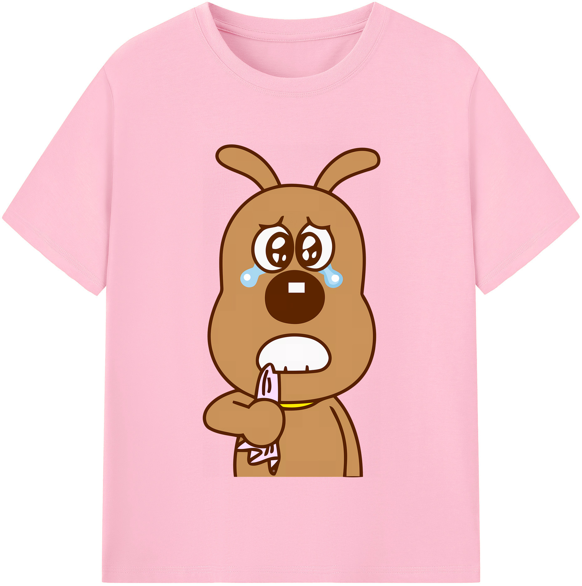 （画像用） アンパンマン Anpanman 綿100％半袖Tシャツ（フロントプリント）