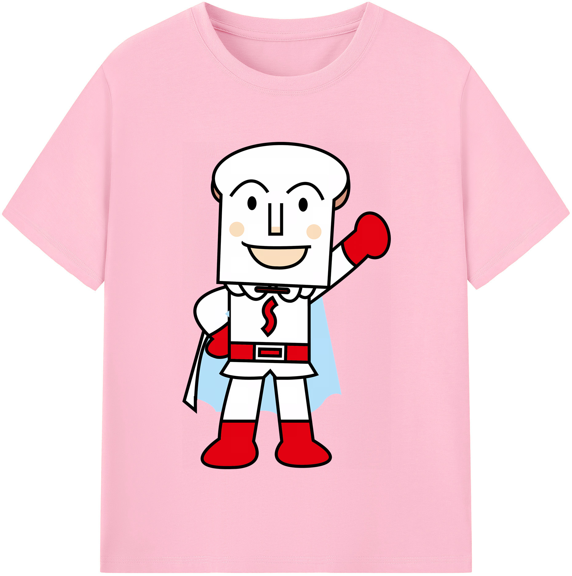 （画像用） アンパンマン Anpanman 綿100％半袖Tシャツ（フロントプリント）