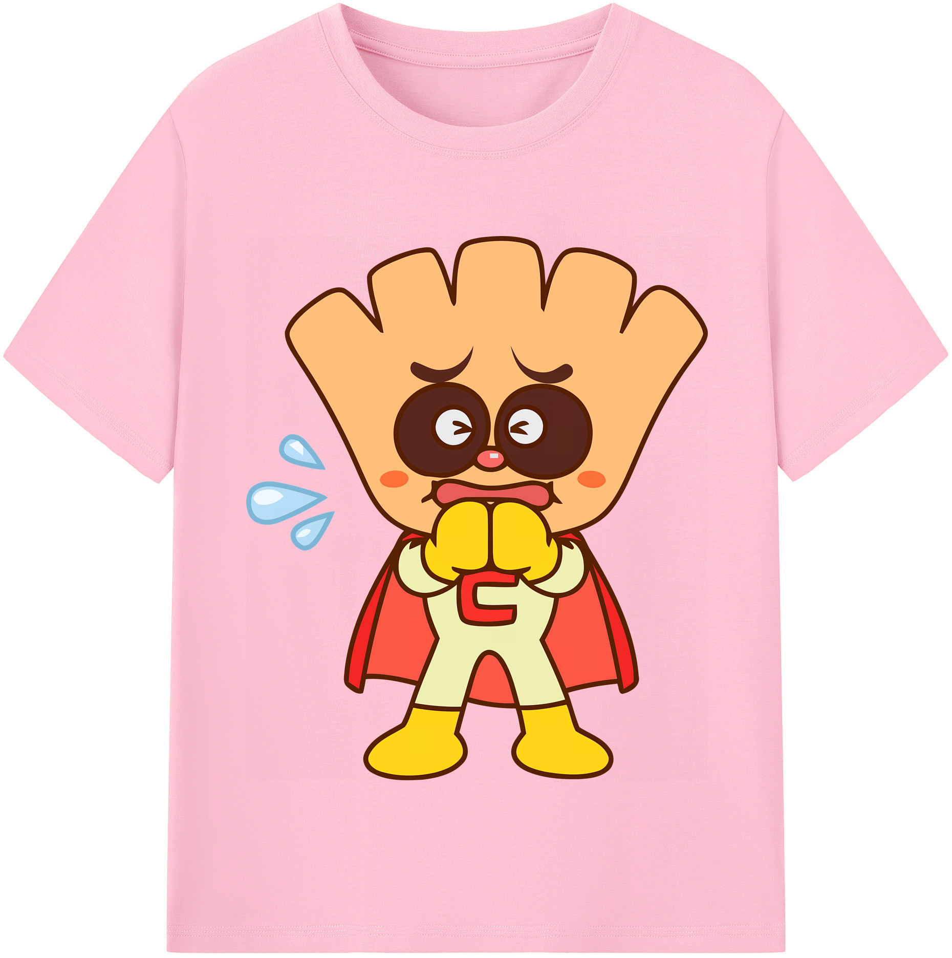（画像用） アンパンマン Anpanman 綿100％半袖Tシャツ（フロントプリント）