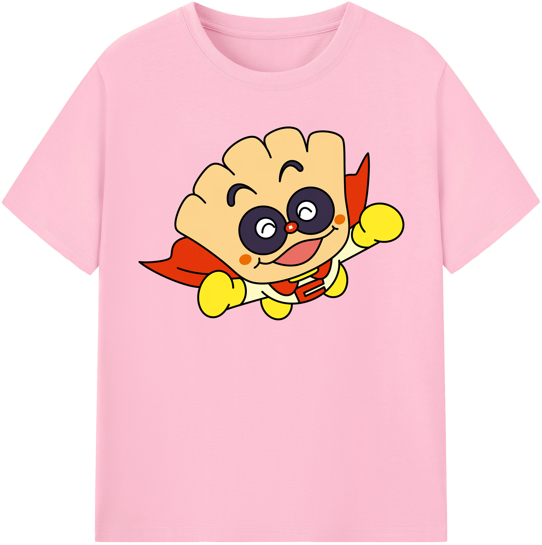 （画像用） アンパンマン Anpanman 綿100％半袖Tシャツ（フロントプリント）