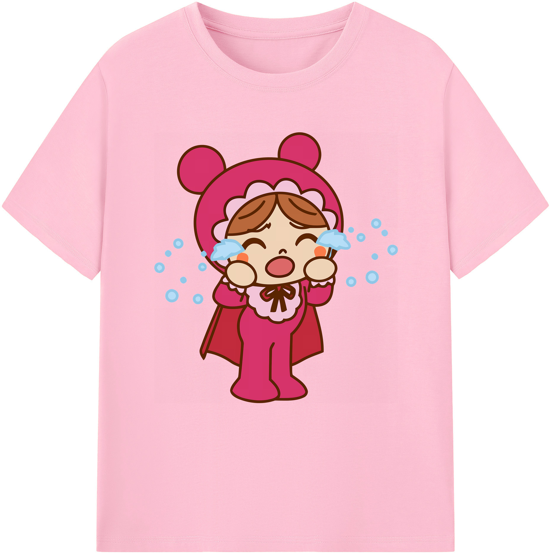 （画像用） アンパンマン Anpanman 綿100％半袖Tシャツ（フロントプリント）