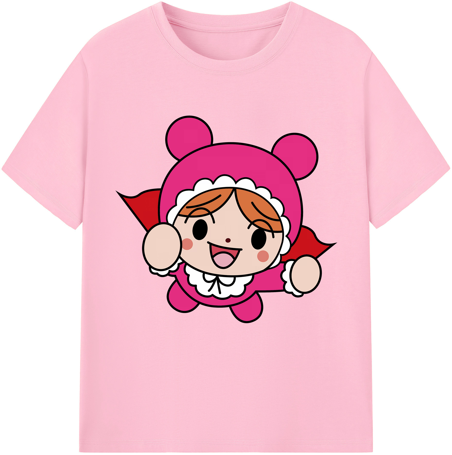 （画像用） アンパンマン Anpanman 綿100％半袖Tシャツ（フロントプリント）