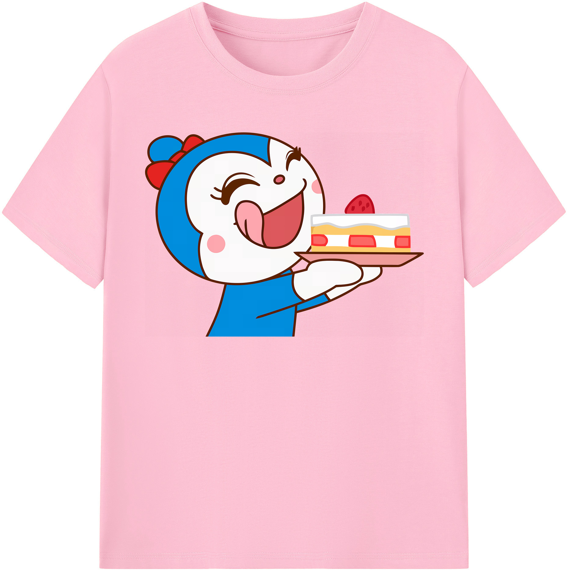 （画像用） アンパンマン Anpanman 綿100％半袖Tシャツ（フロントプリント）