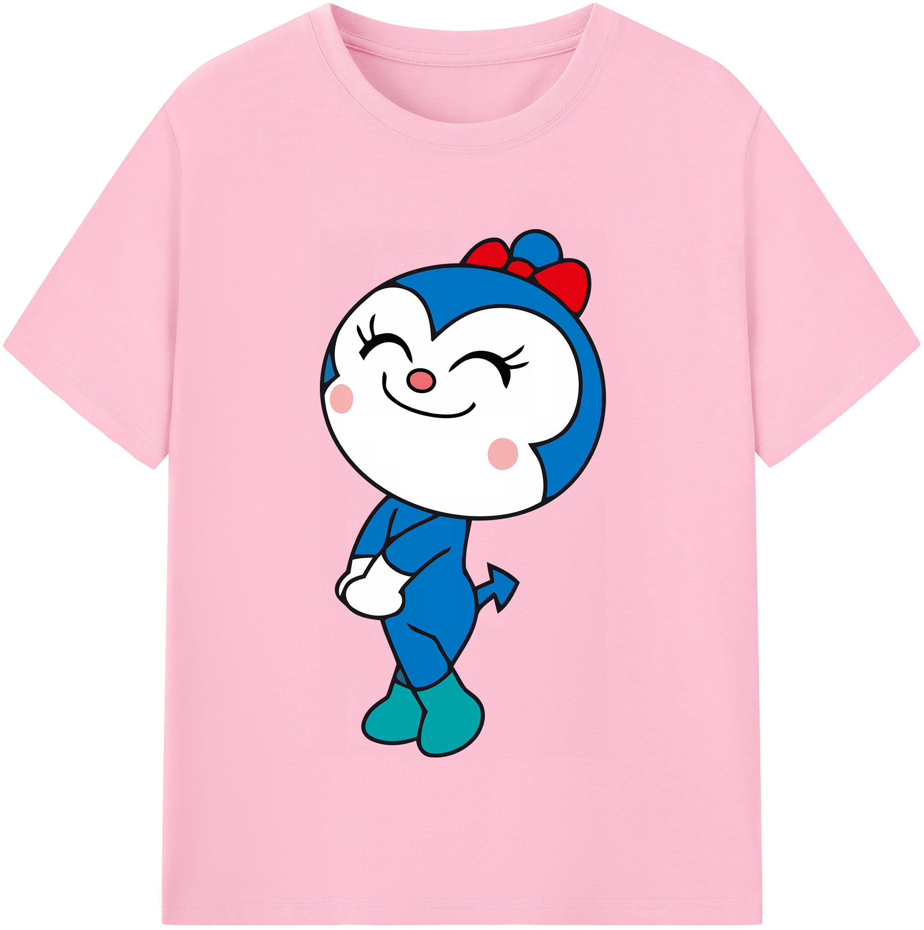 （画像用） アンパンマン Anpanman 綿100％半袖Tシャツ（フロントプリント）