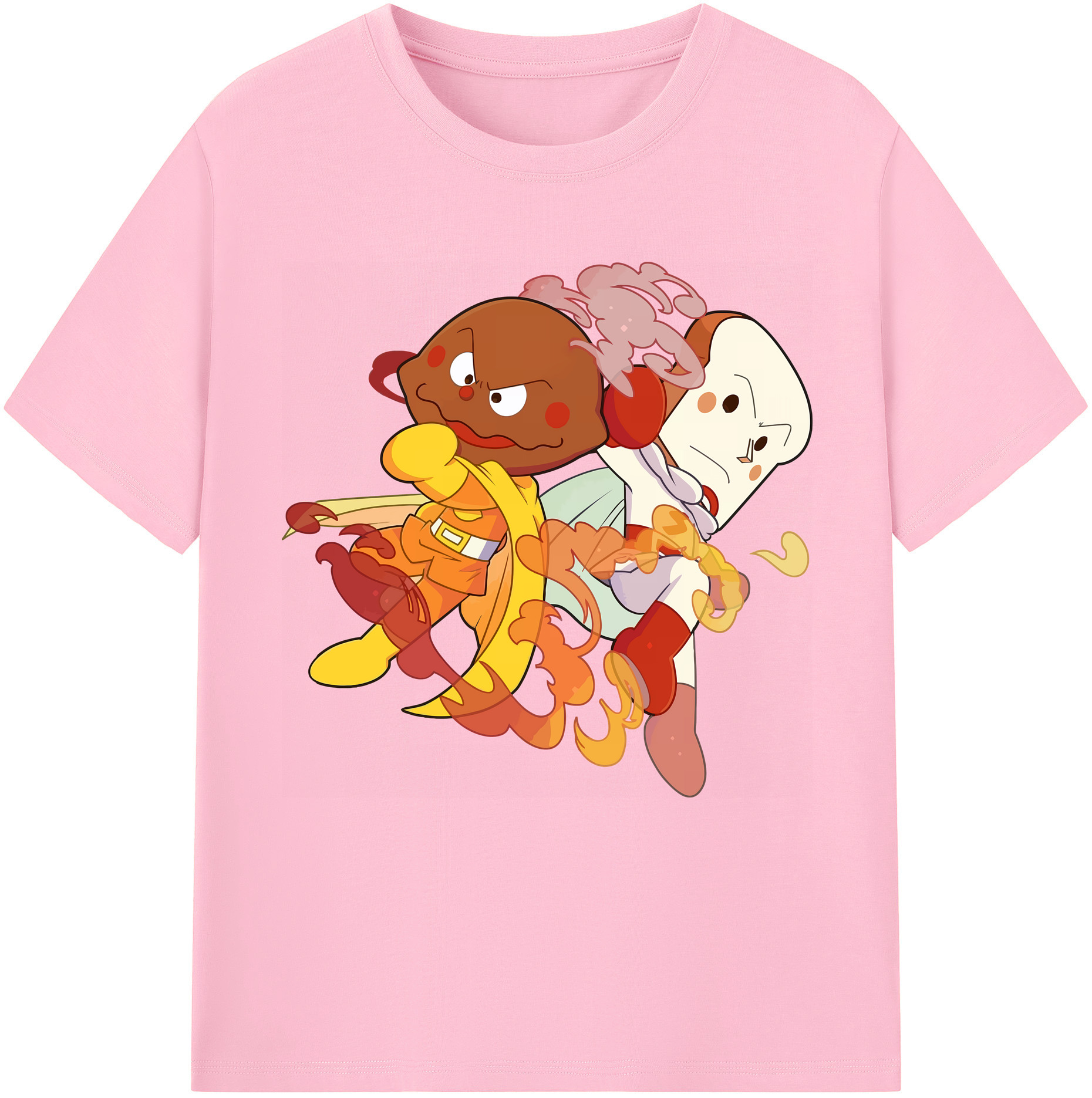 （画像用） アンパンマン Anpanman 綿100％半袖Tシャツ（フロントプリント）