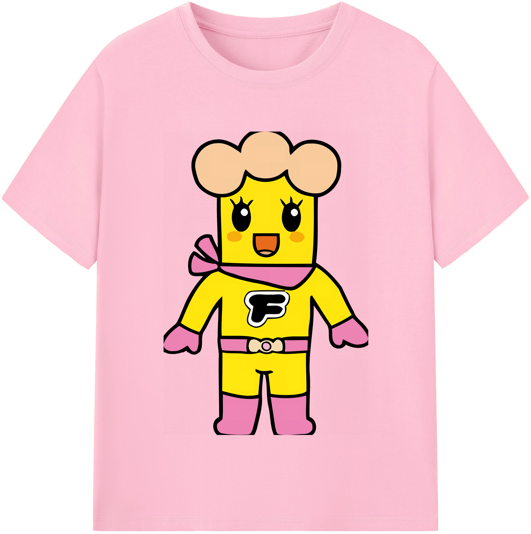 （画像用） アンパンマン Anpanman 綿100％半袖Tシャツ（フロントプリント）